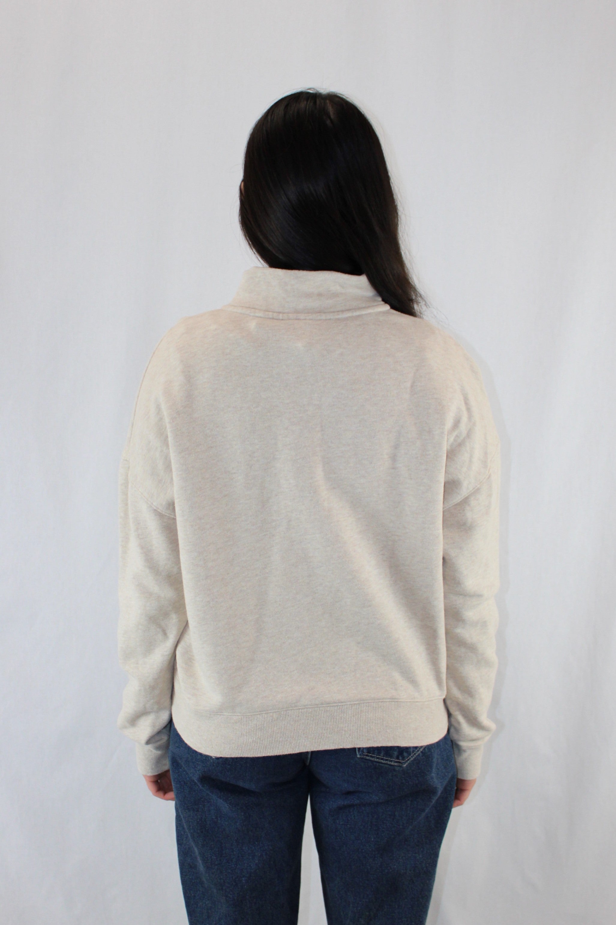 Seed - Cotton Rib Funnel Neck Sweat