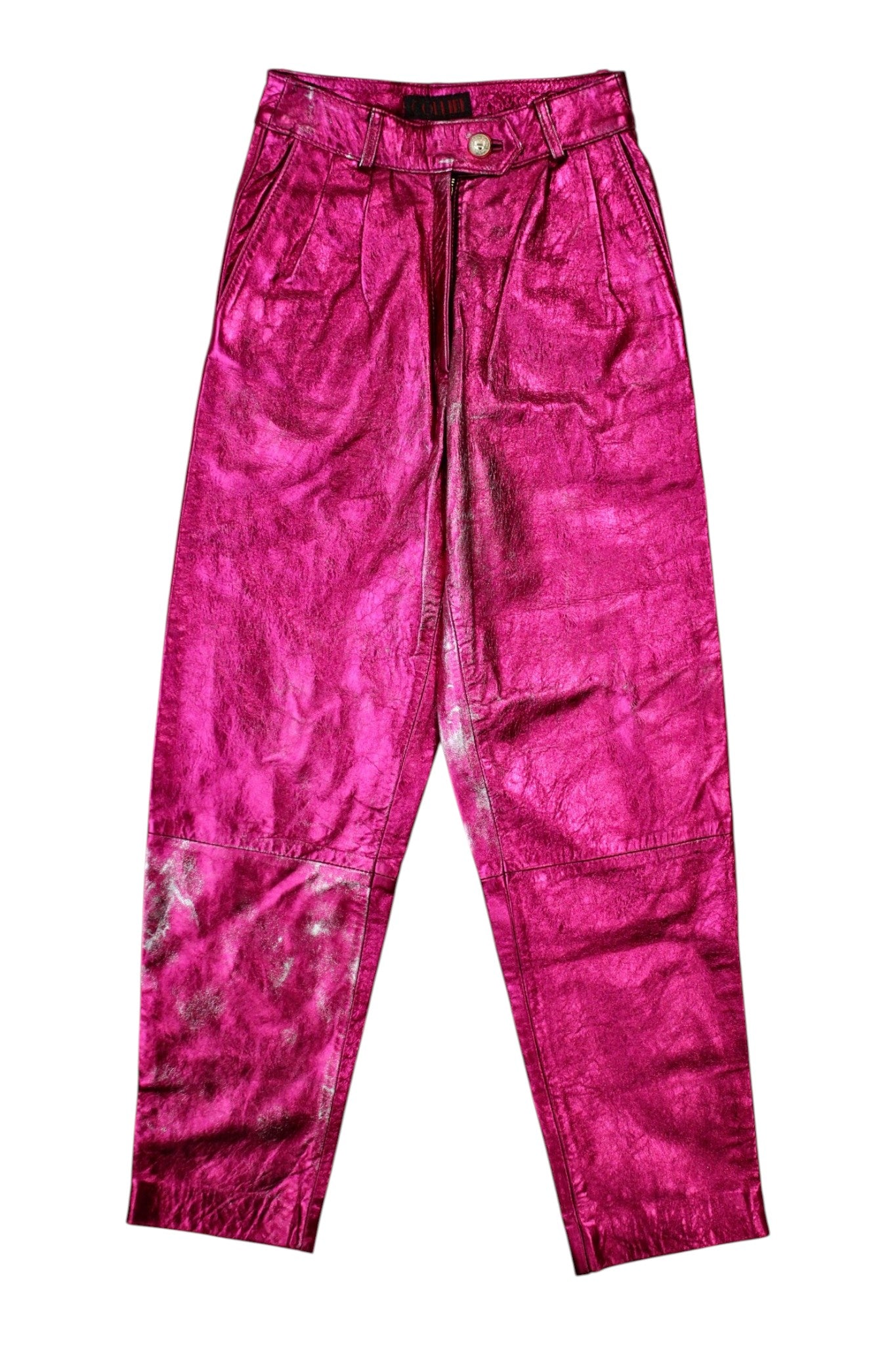 Collini - Metallic Leather Pant