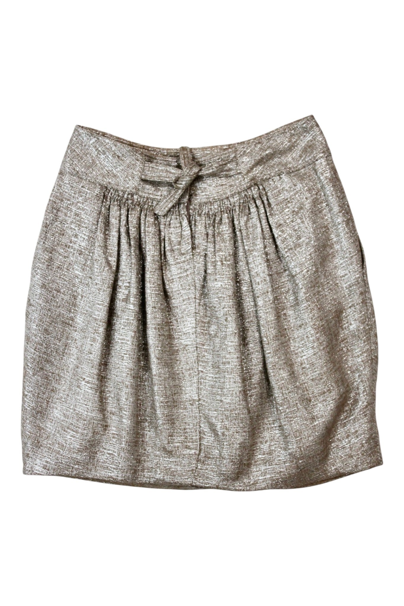 Marni - Metallic Woven Skirt