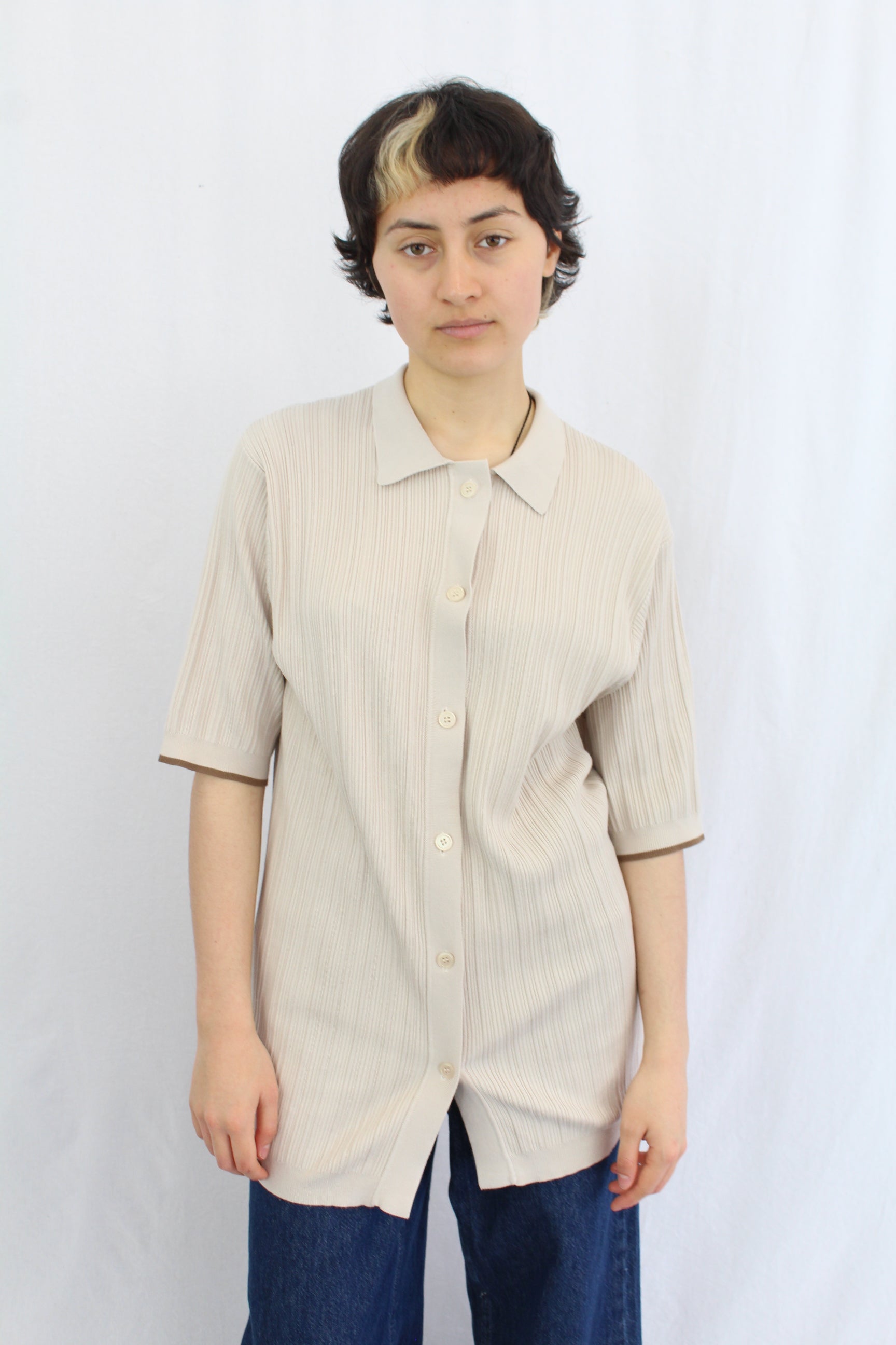 Madison the Label - Kingston Knit Shirt NWT