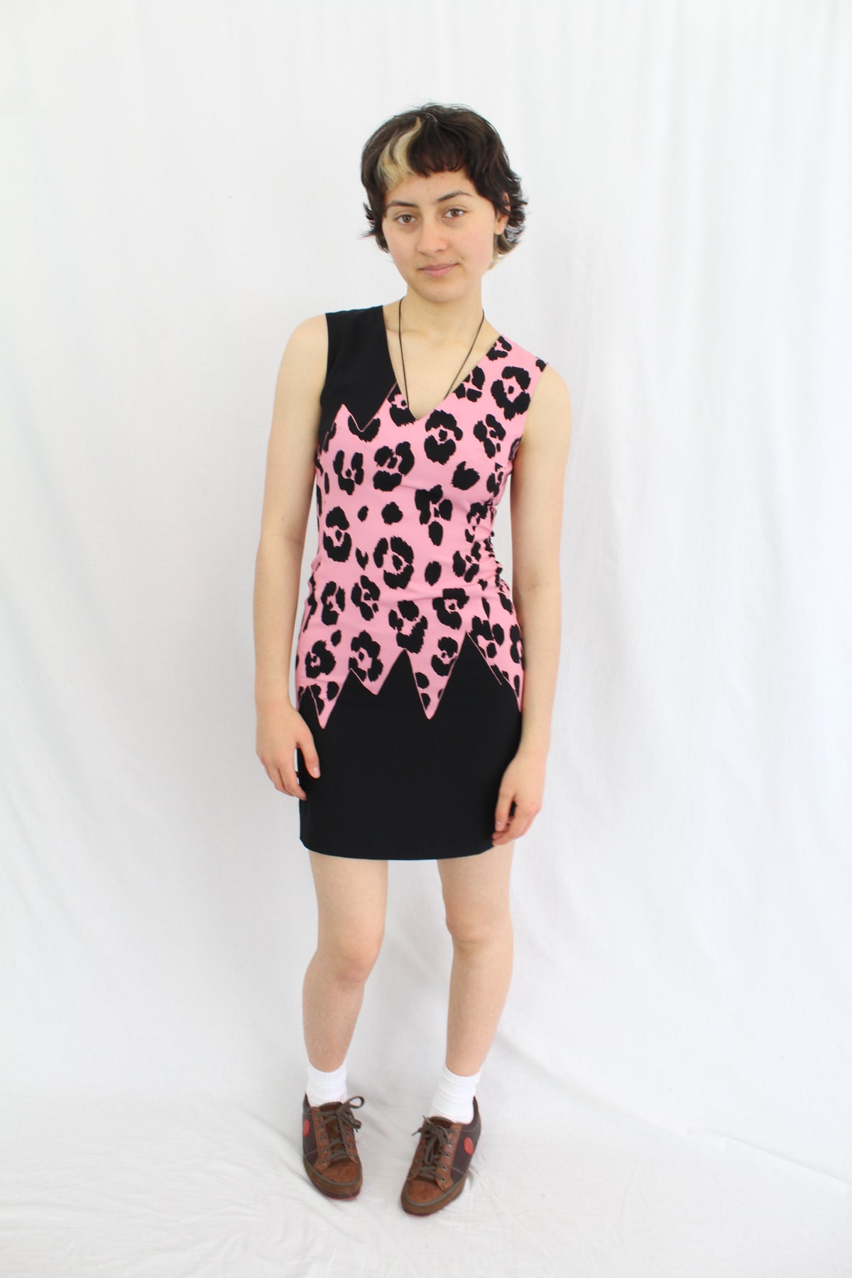 MOSCHINO CHEAPANDCHIC - Cheetah Mini Dress