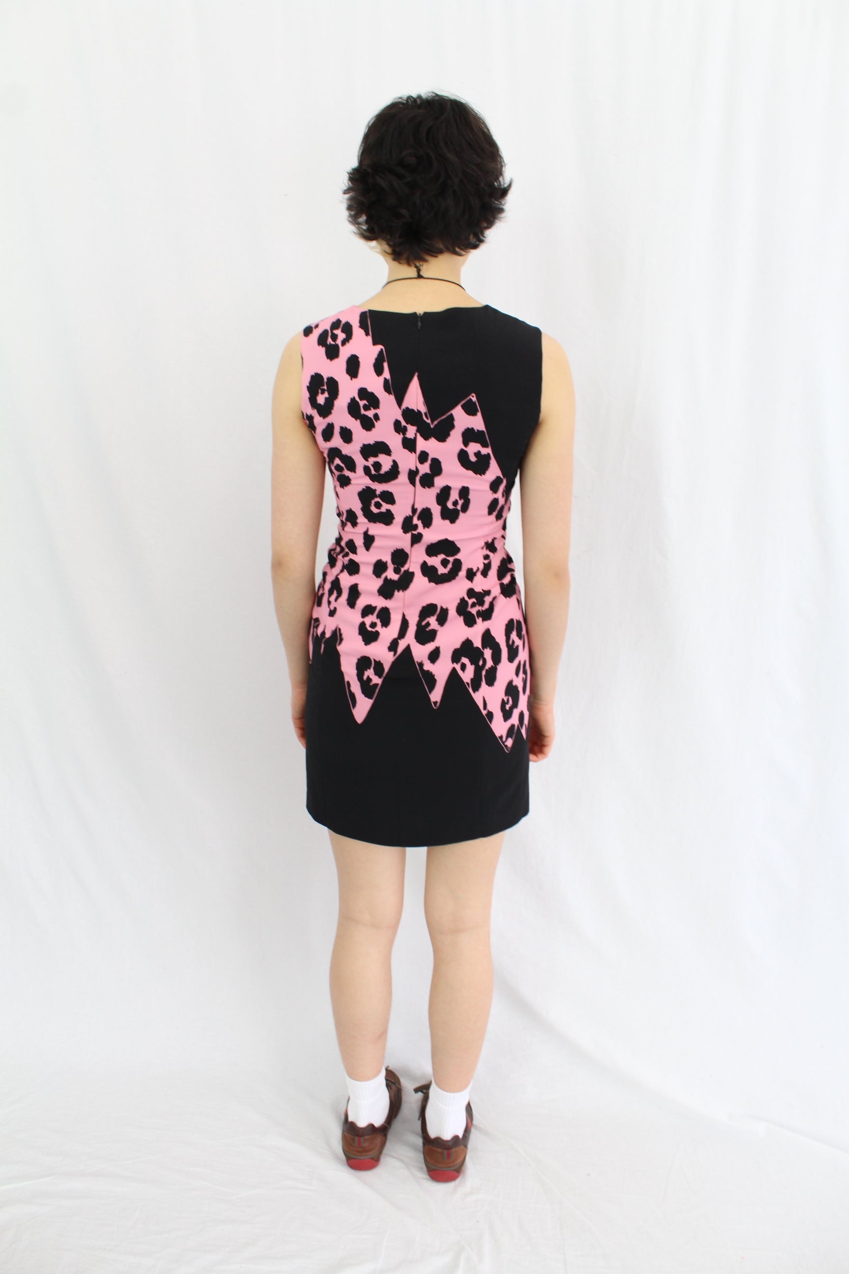 MOSCHINO CHEAPANDCHIC - Cheetah Mini Dress