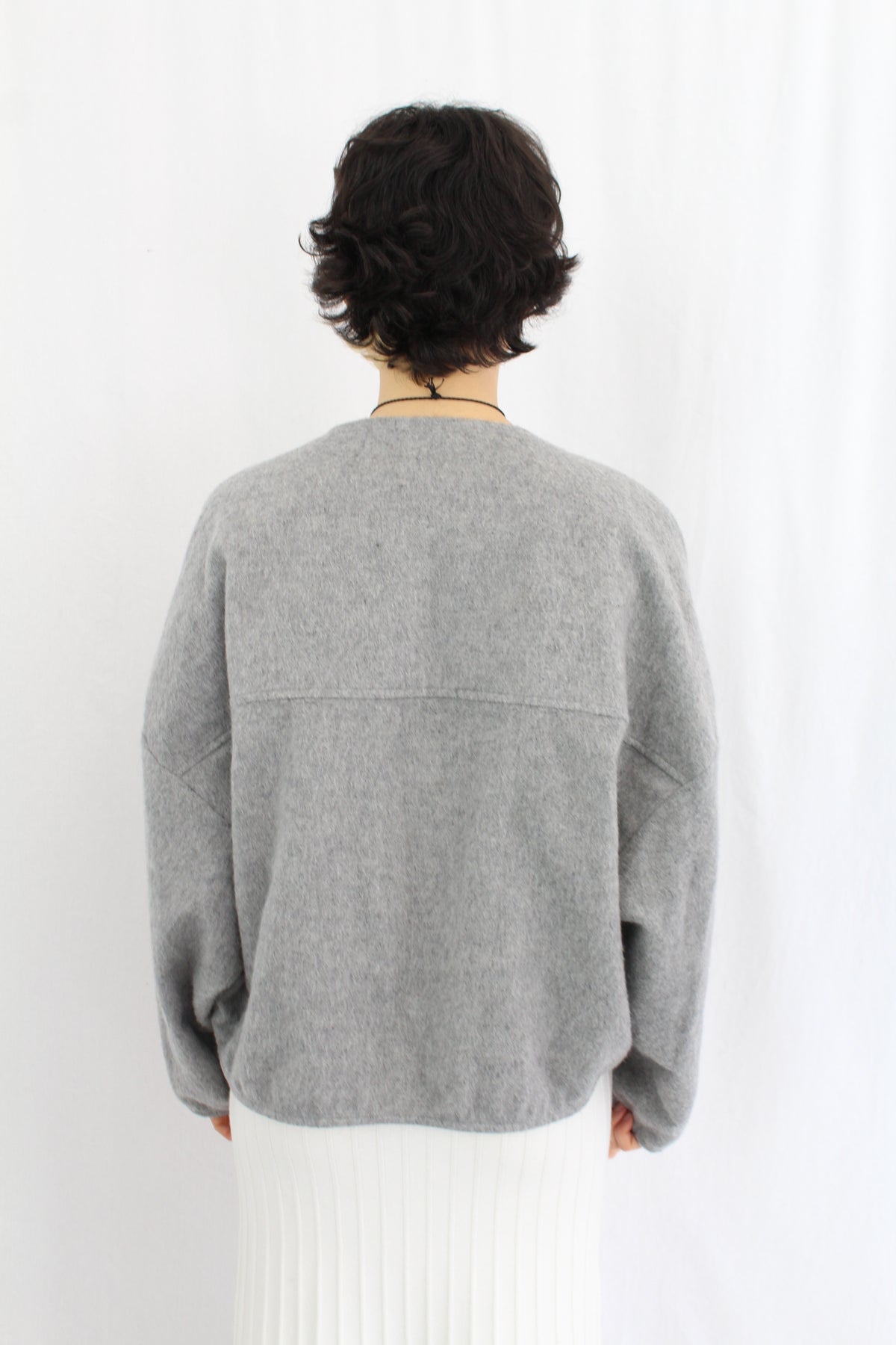 Ricochet - Oversized Wool Button Up
