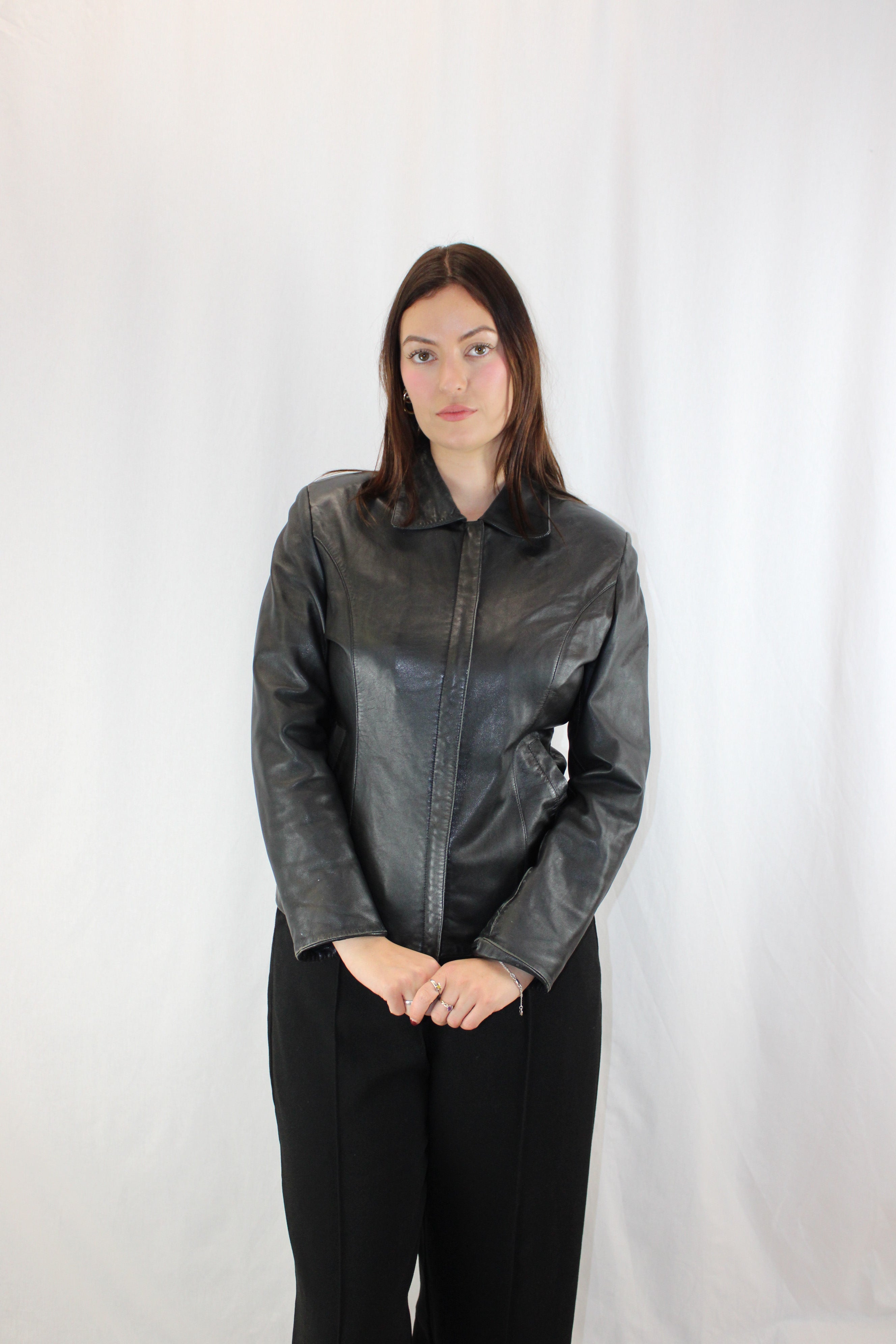 Futian - Vintage Tailored Leather Jacket