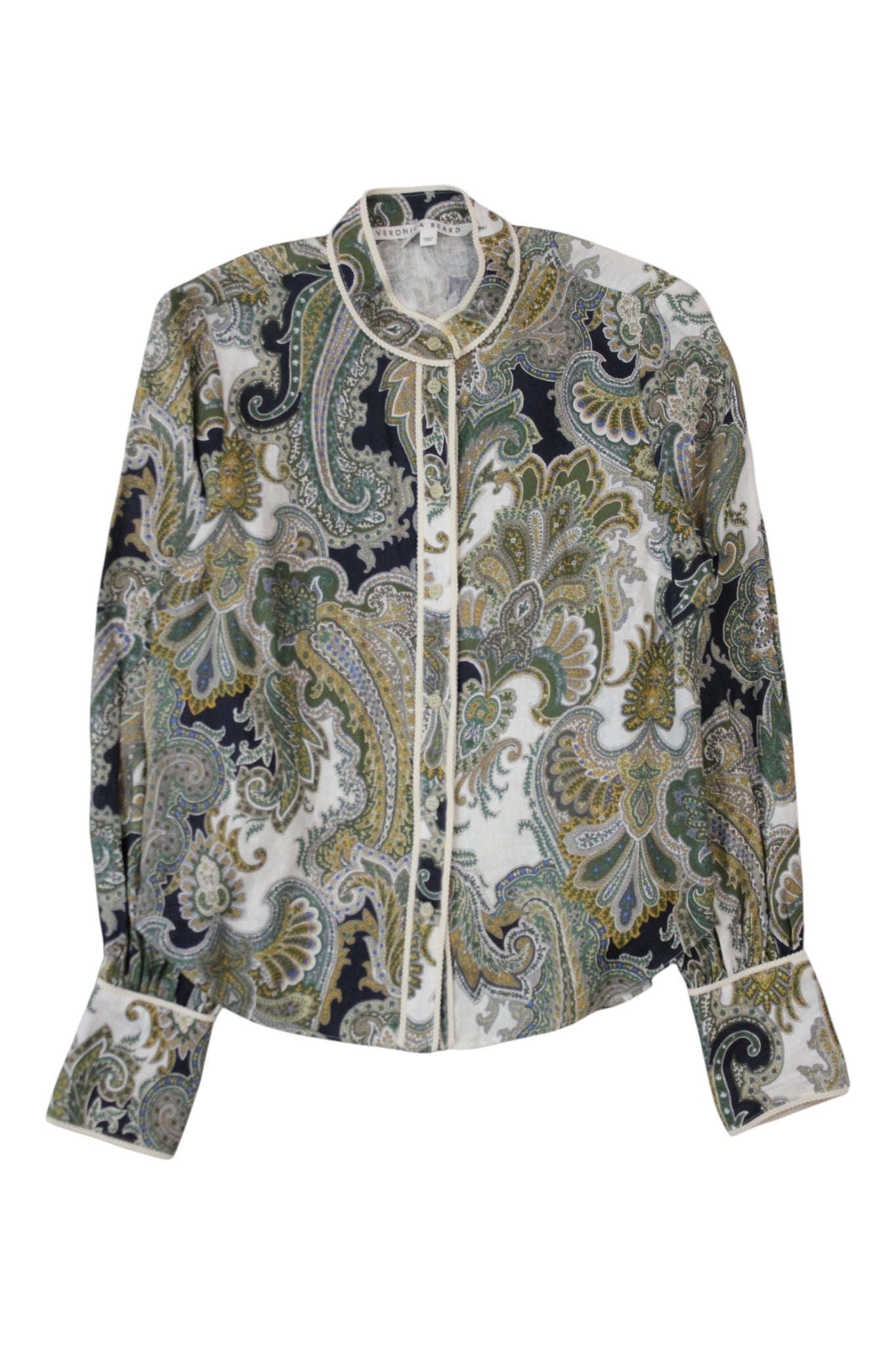 Veronica Beard - Paisley Linen Shirt