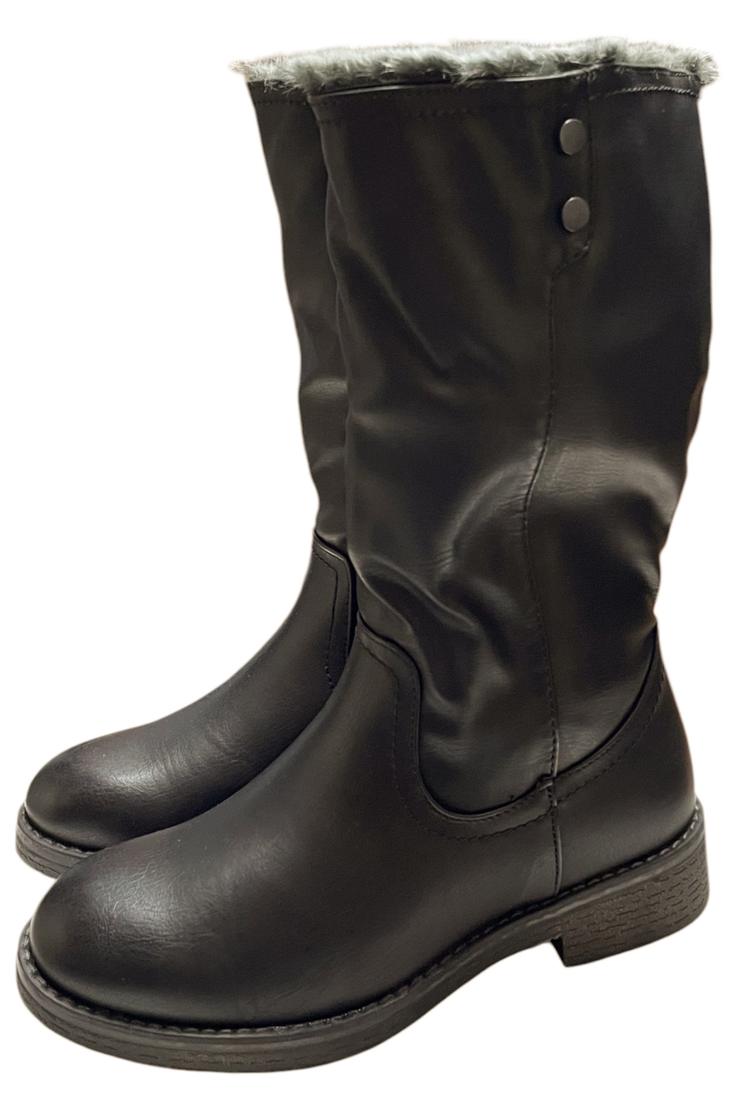 Fur-Lined Boots