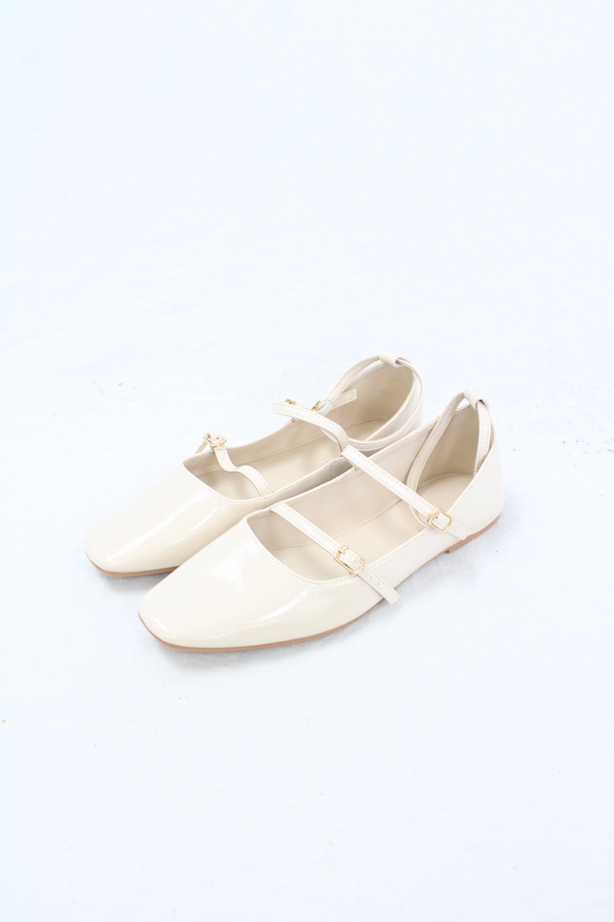 Billini - Cream Alex Patent Ballet Flats