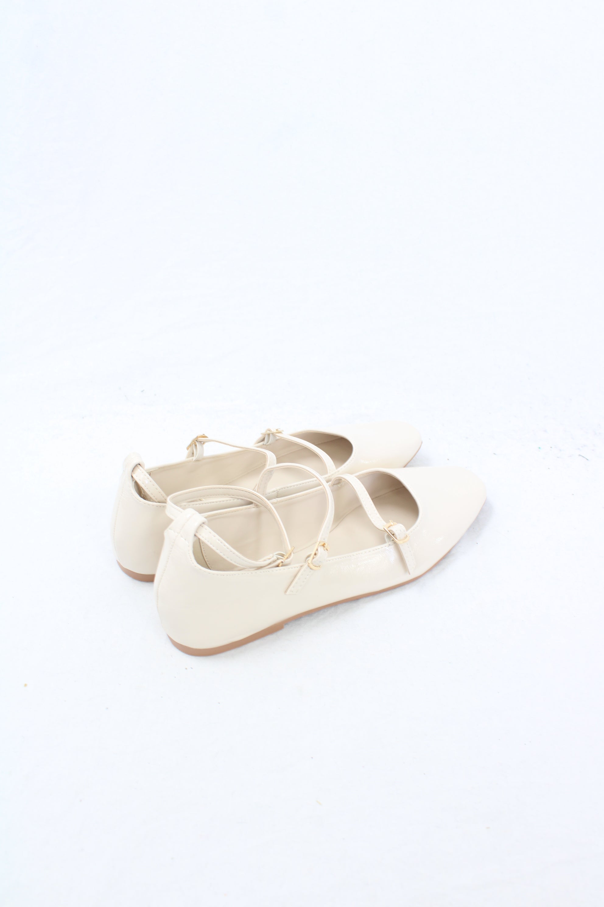 Billini - Cream Alex Patent Ballet Flats