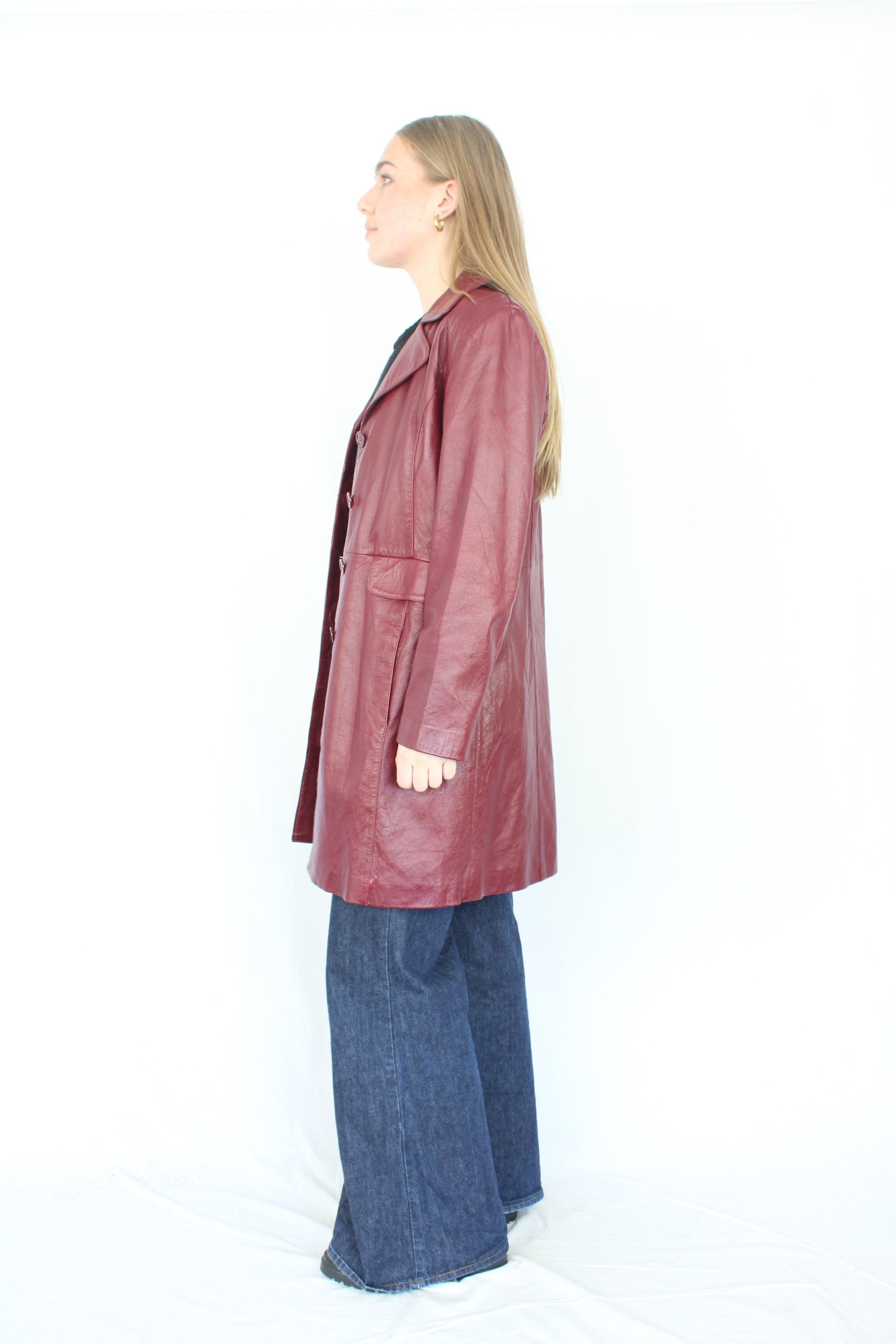 Xtrem Outerwear - Red Leather Coat