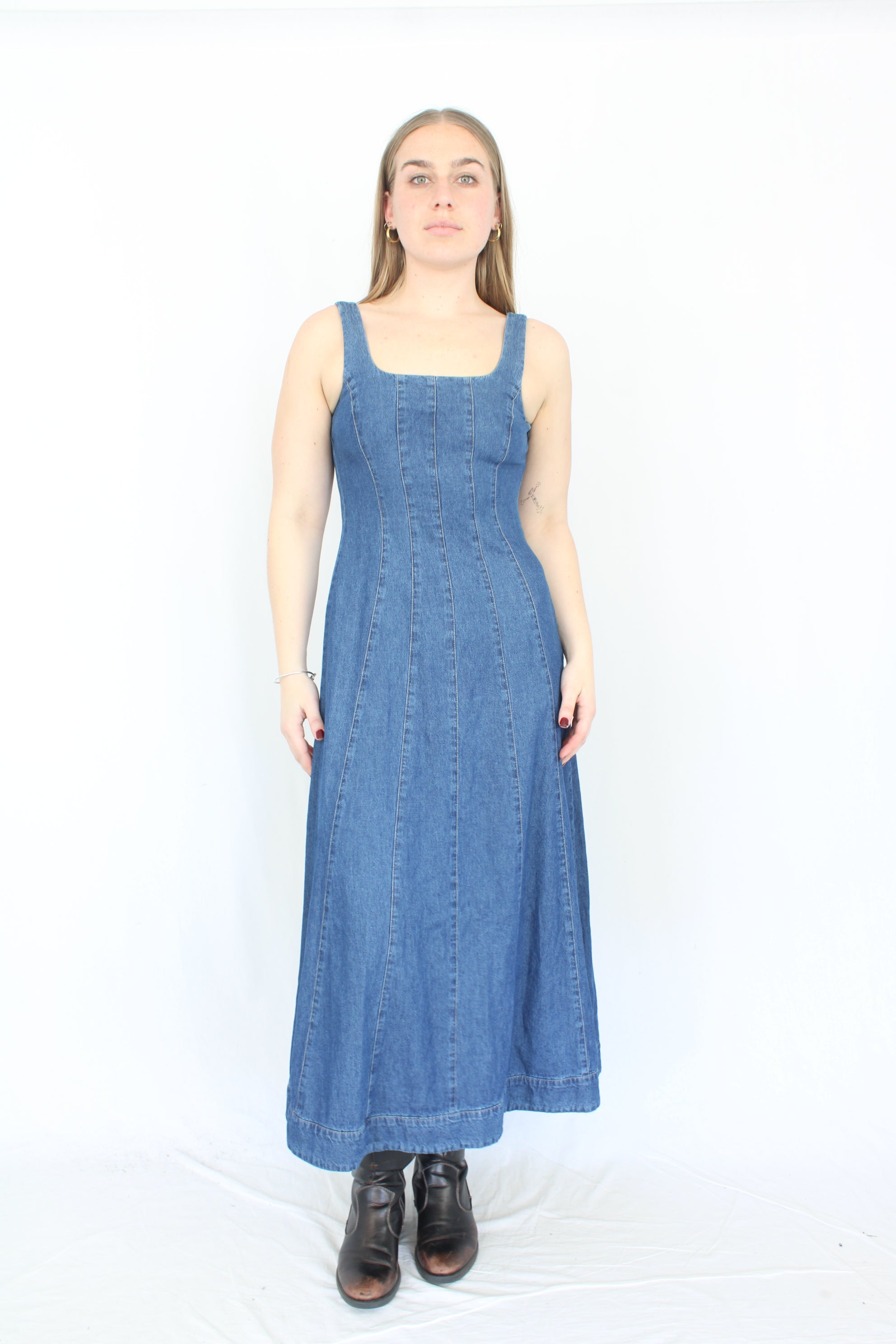 Max - Denim Midi Dress