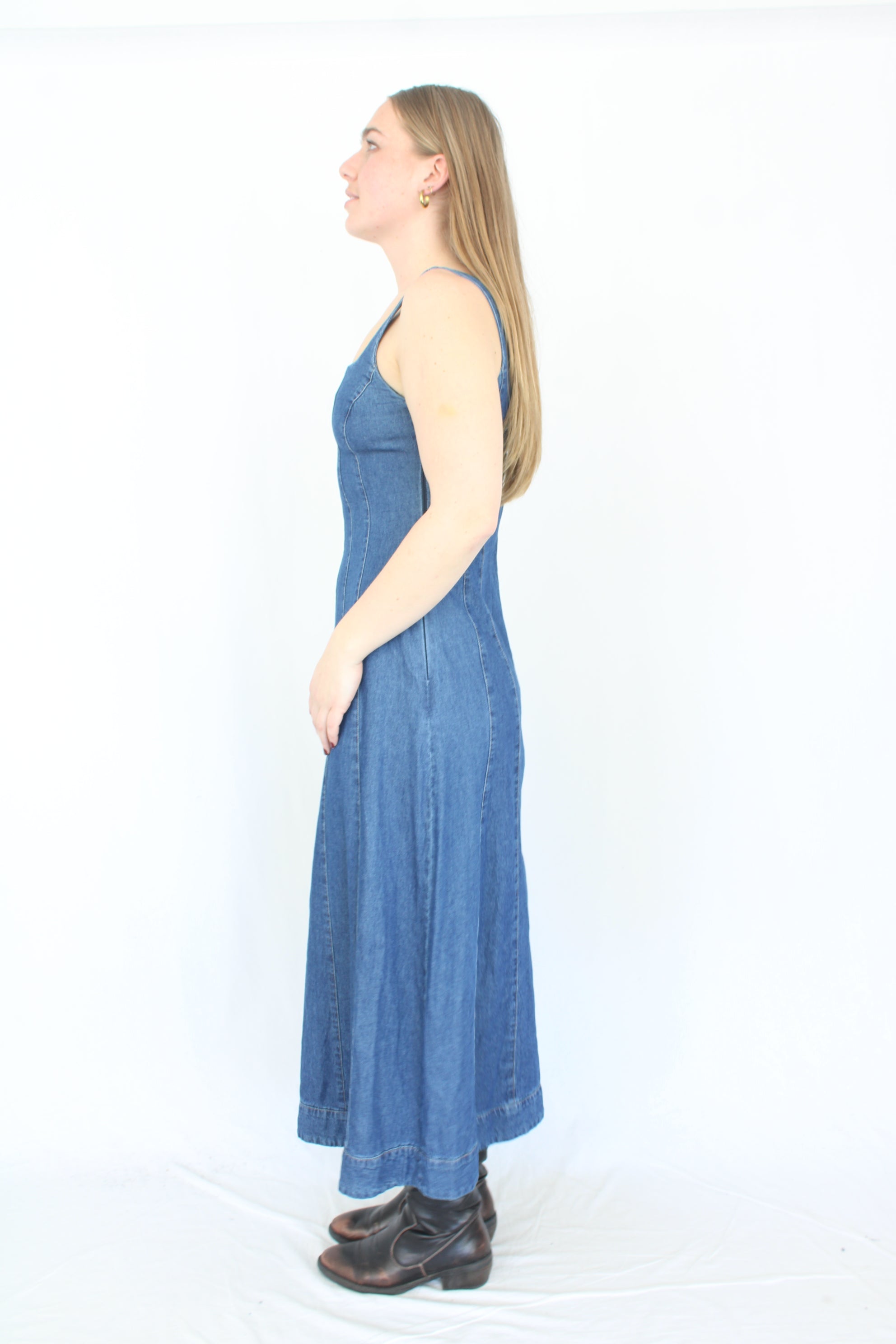 Max - Denim Midi Dress