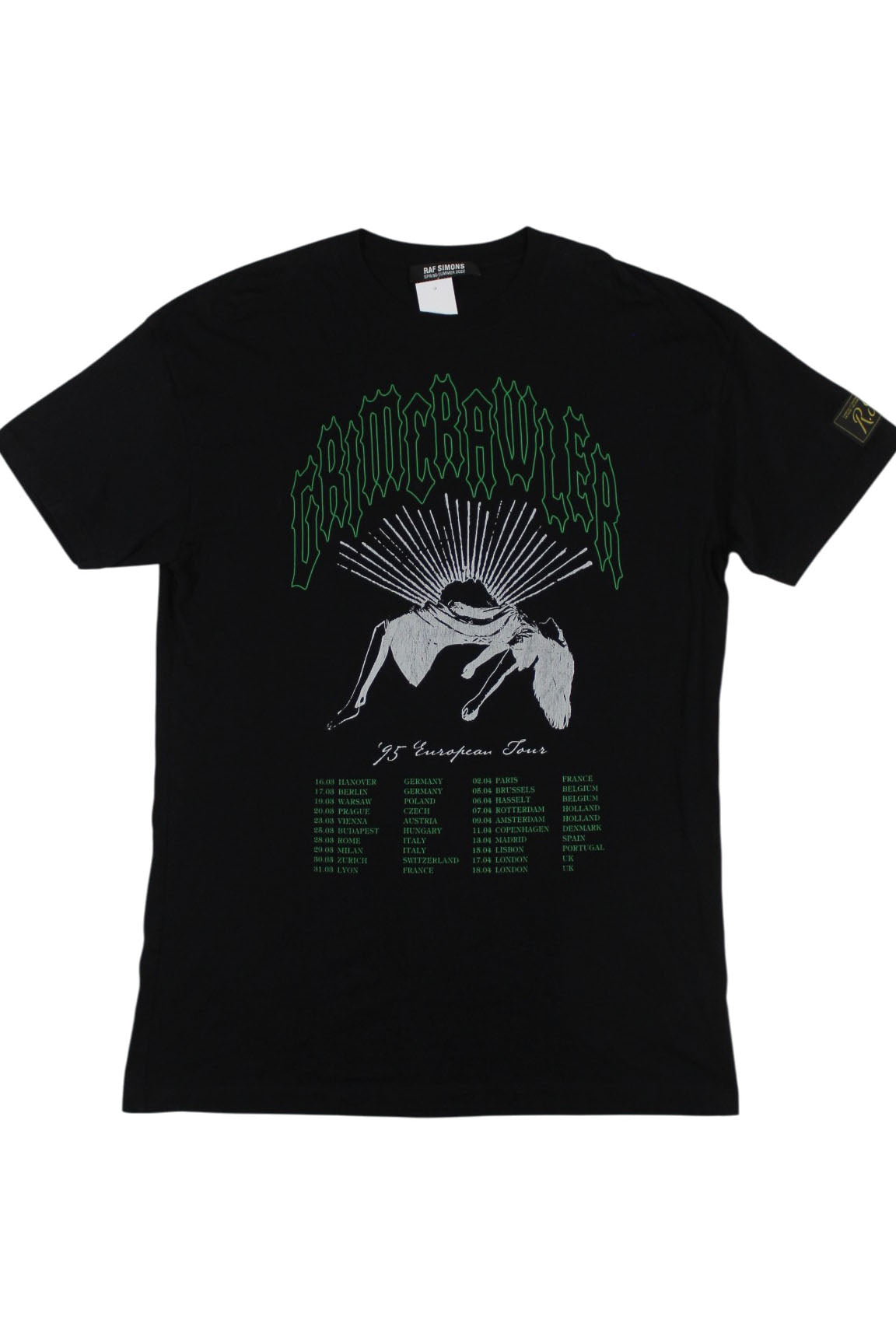 Raf Simons - '95 European Tour Tee