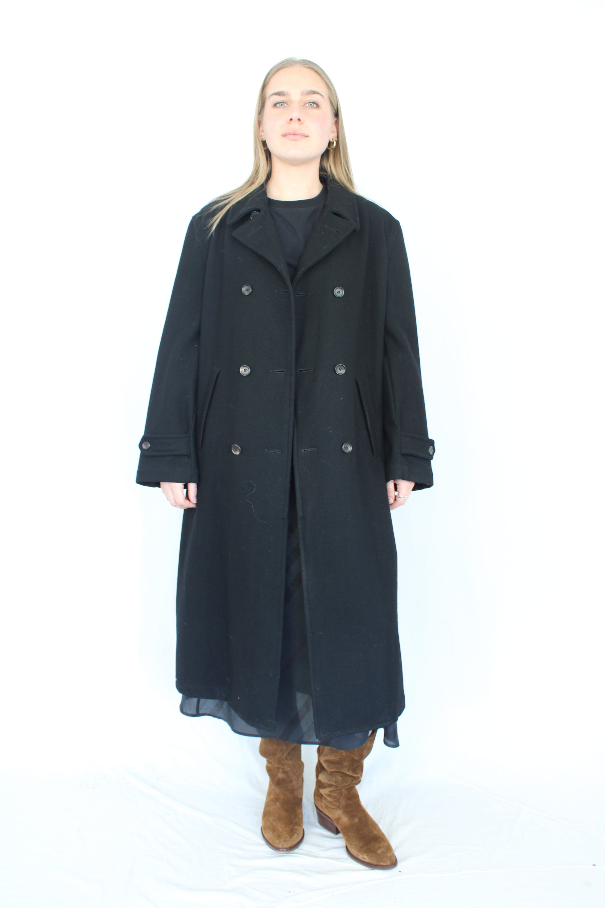 Comme des Garcons - Wool Double Breasted Coat