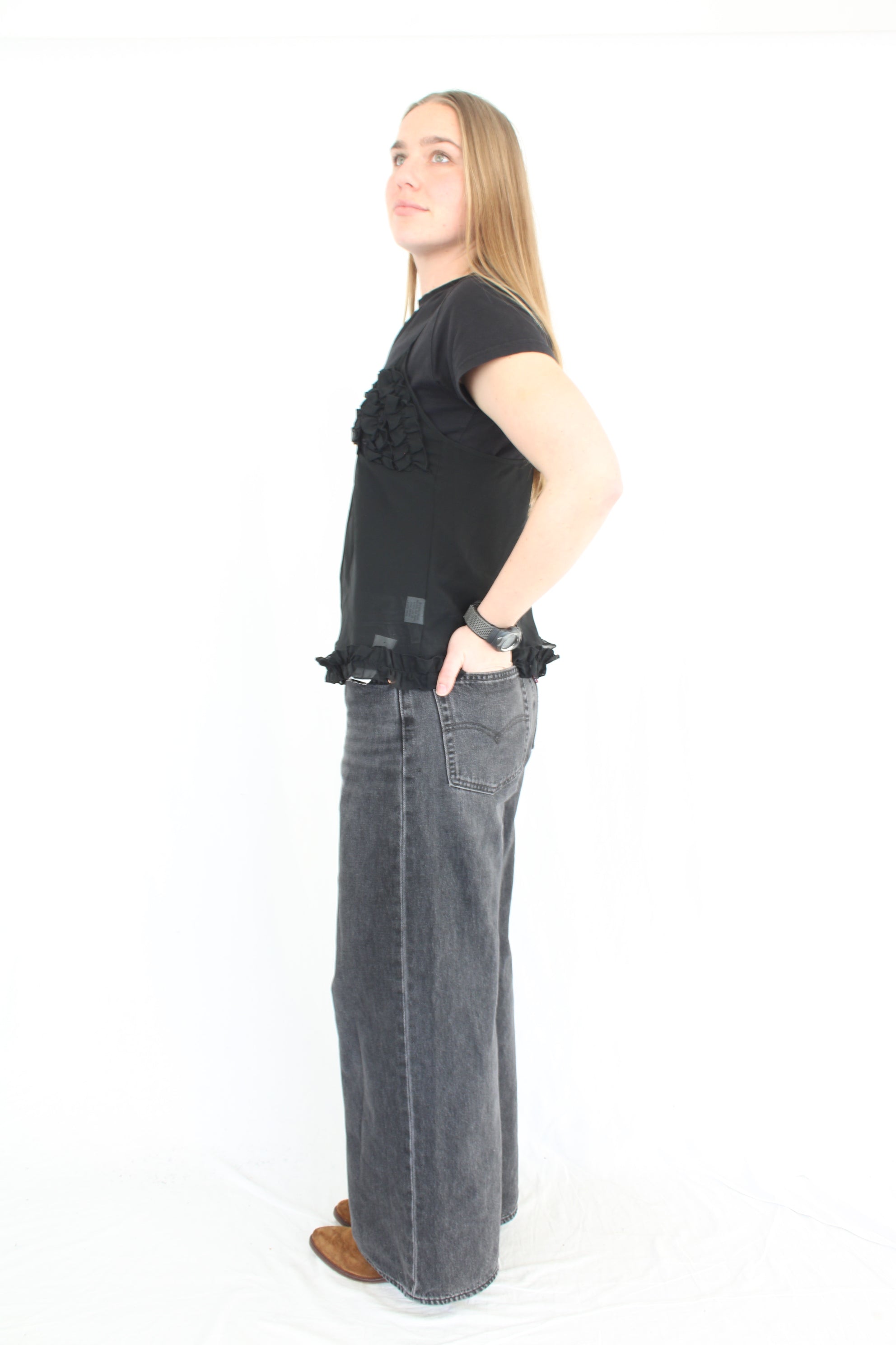 Levi Strauss - Black XL Straight Jeans