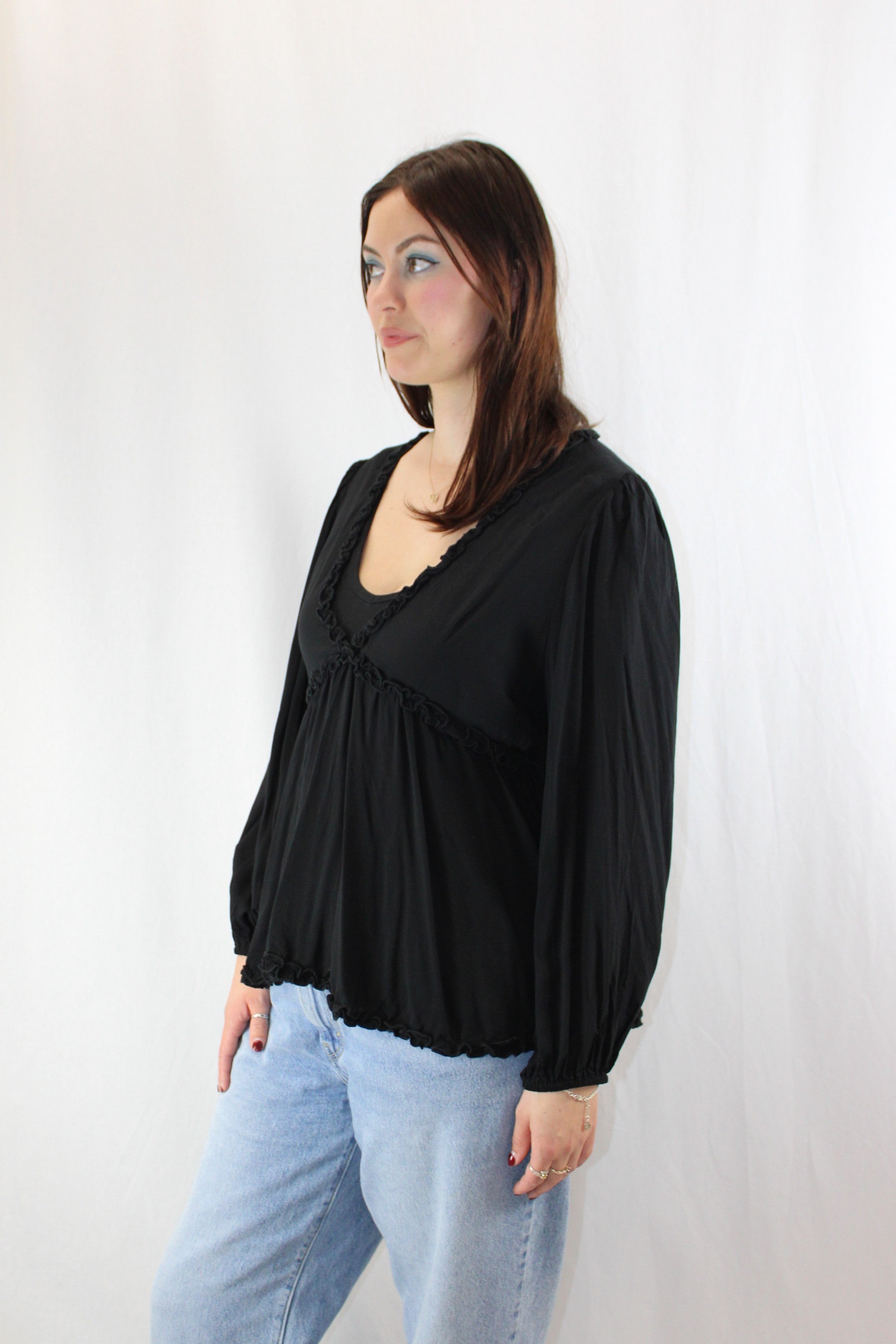 Isle Of Mine - Ruffle Blouse