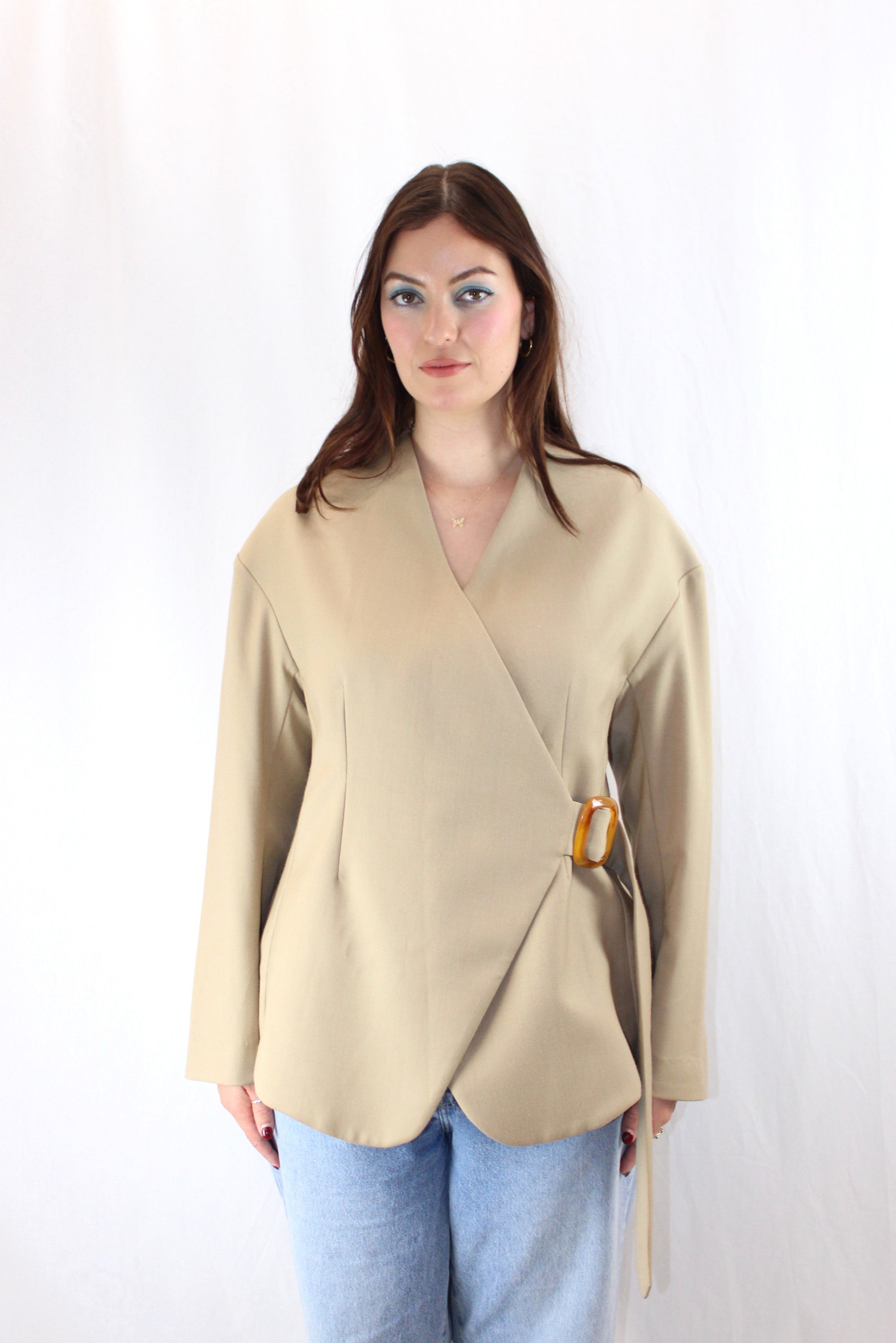 Gregory - Wrap Blazer