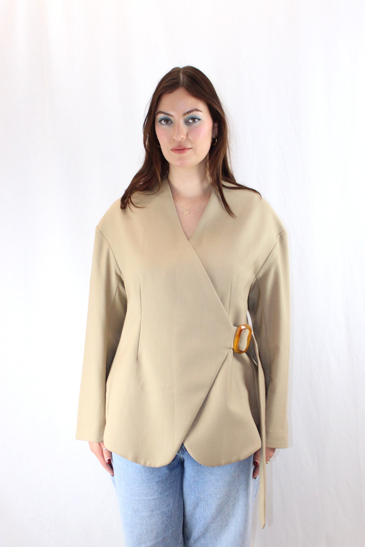 Gregory - Wrap Blazer