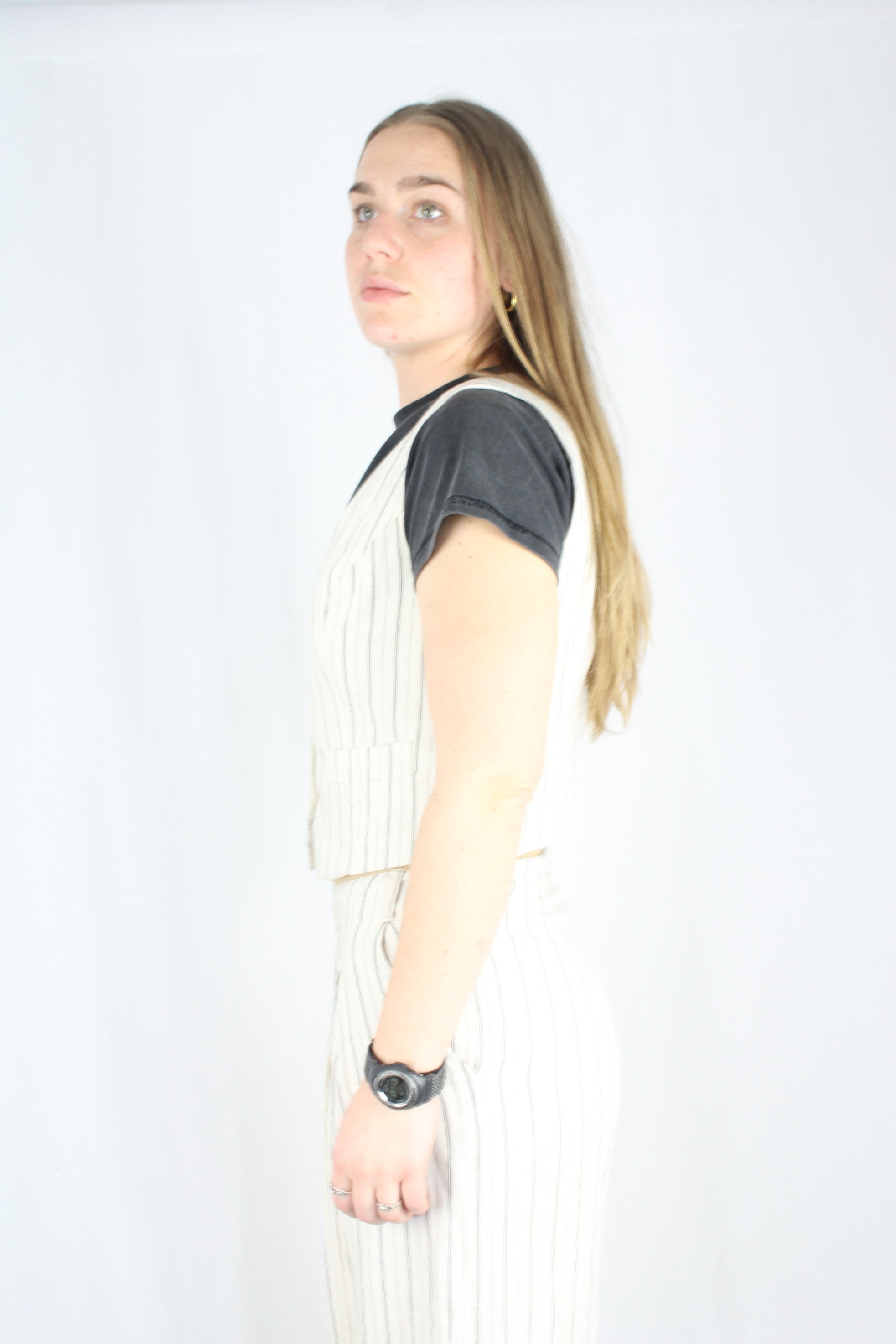 The Bay - Pinstripe Waist Coat