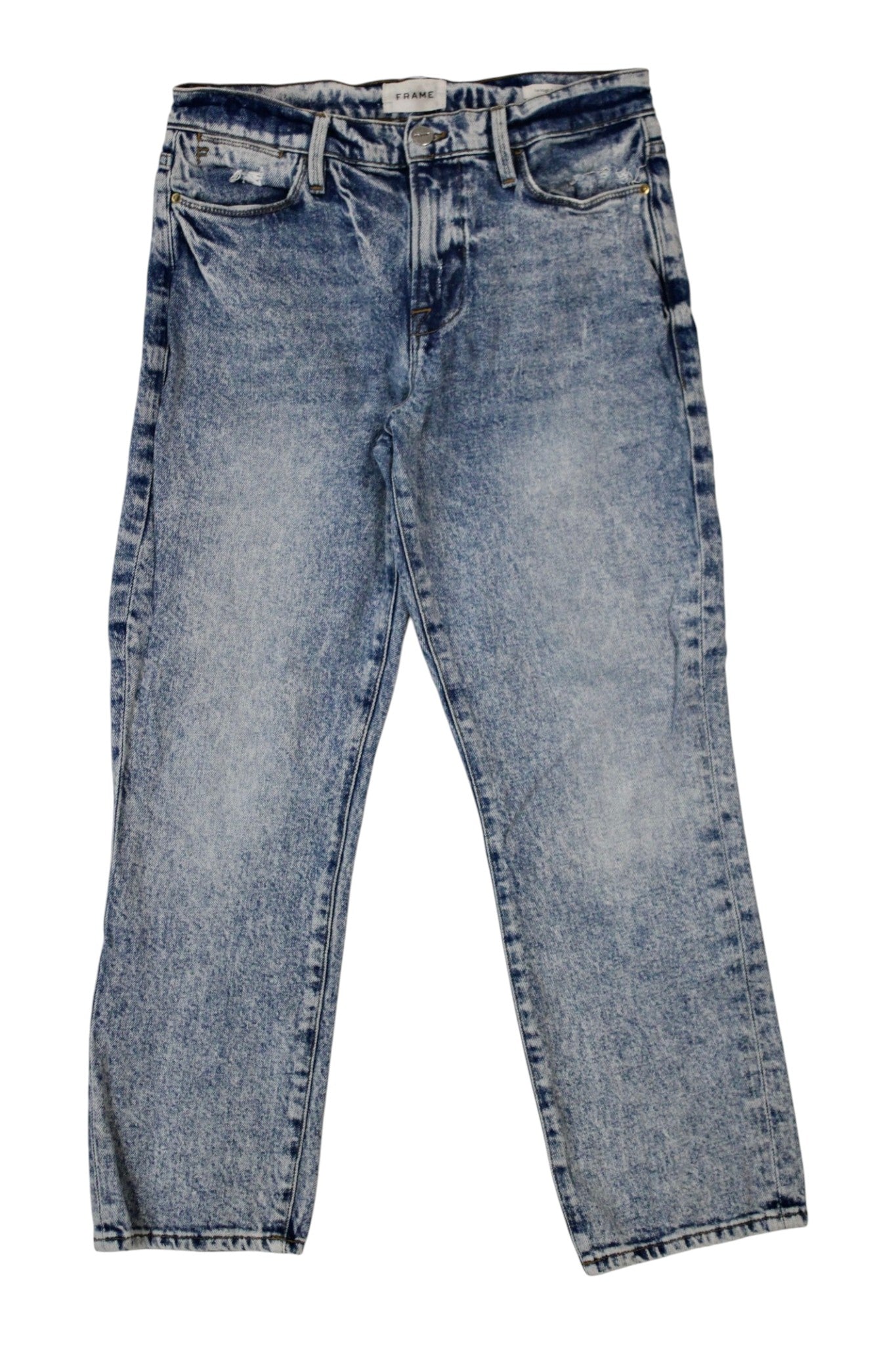 Frame - "Le High Straight" Jeans