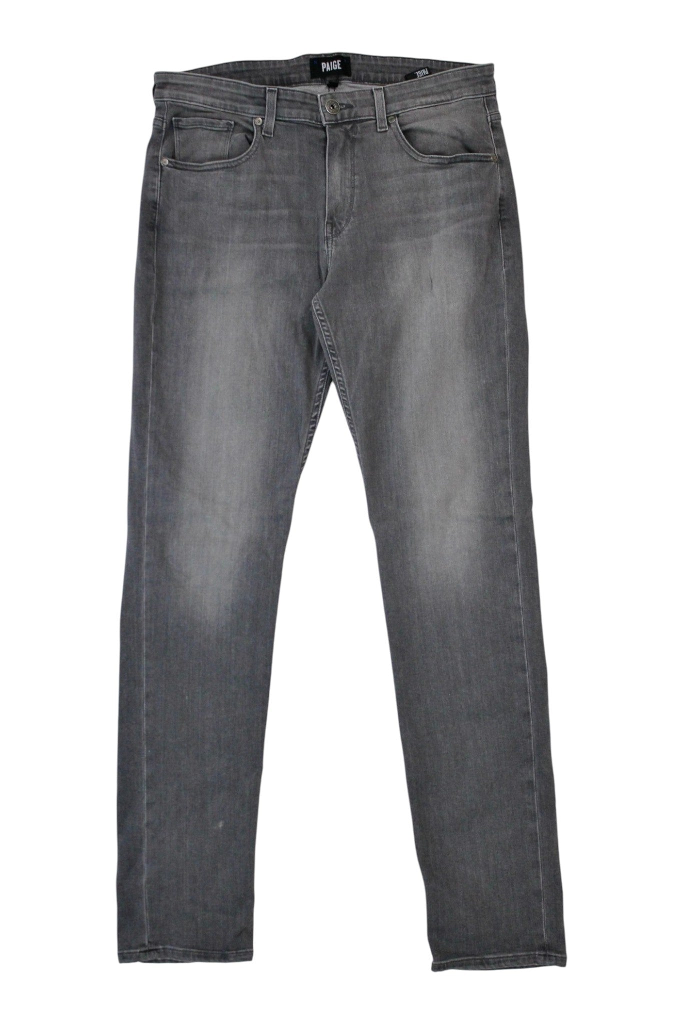 Paige - Washed Grey Jeans