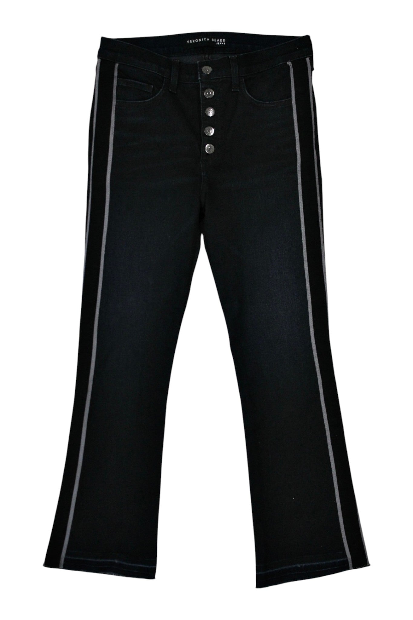 Veronica Beard - Button Fly Jeans