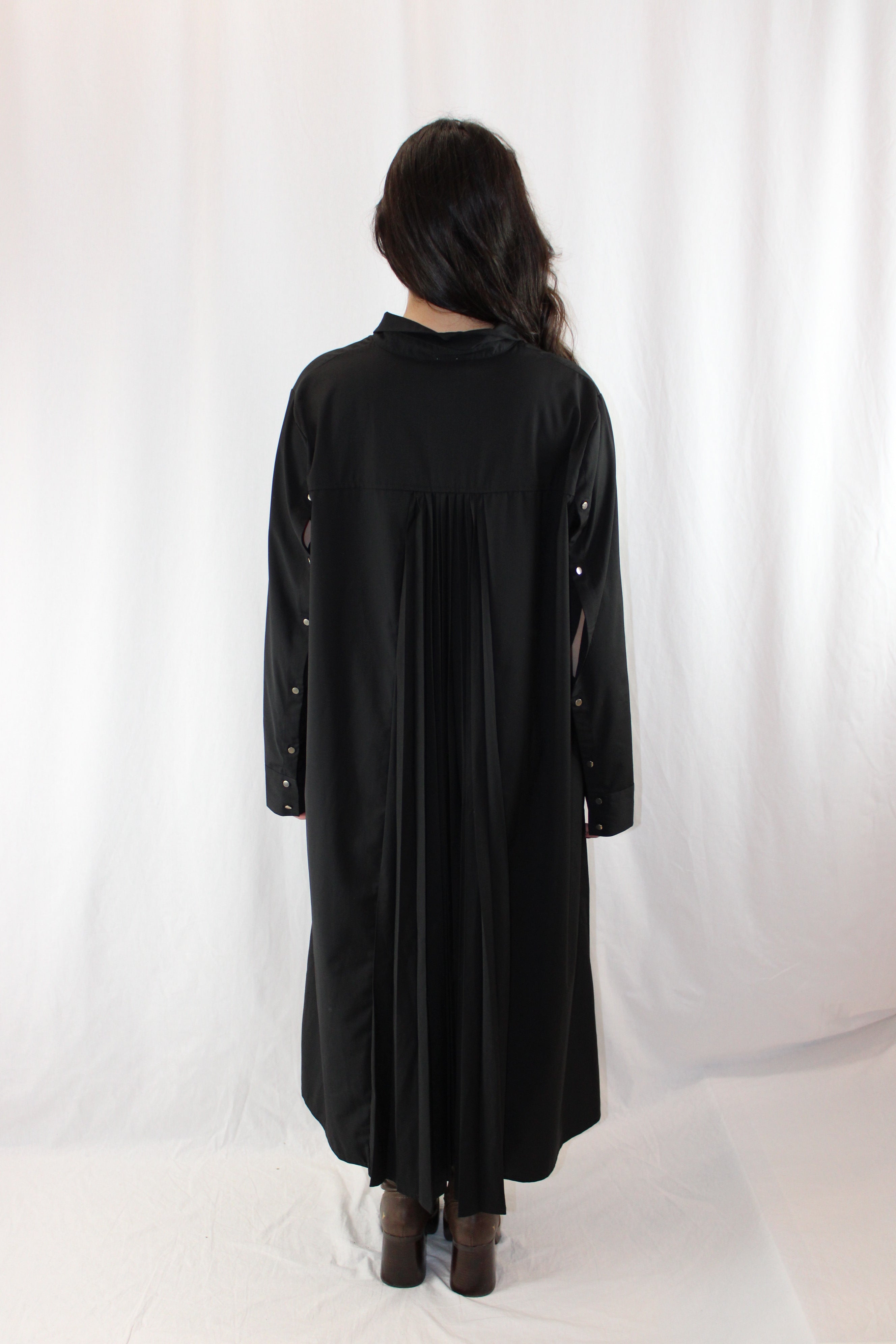 M.A. Dainty - Pleated Shirtdress
