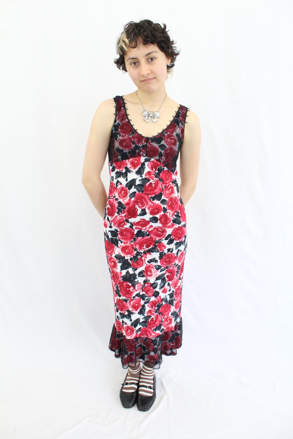 David Pond - Red Rose Dress