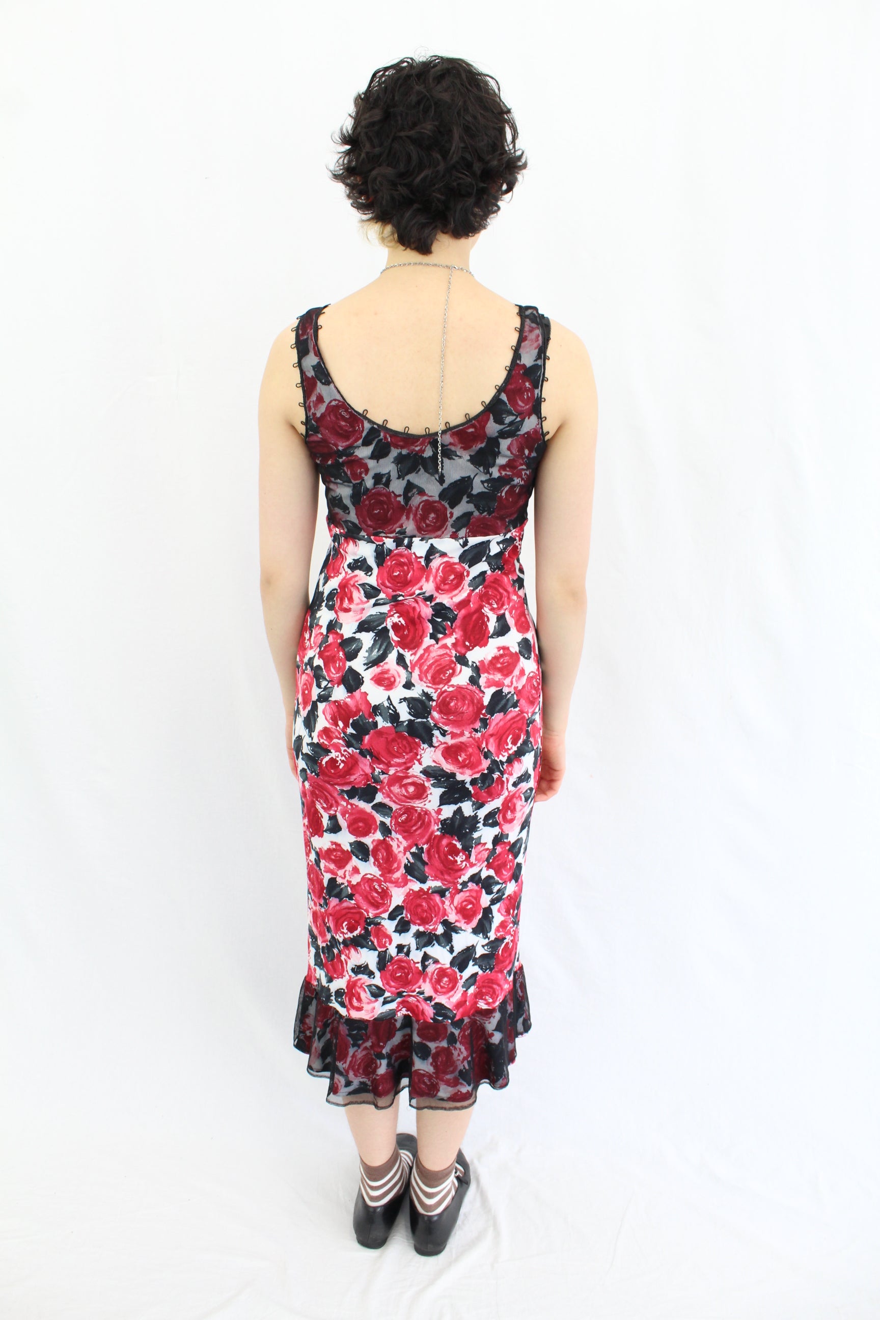 David Pond - Red Rose Dress