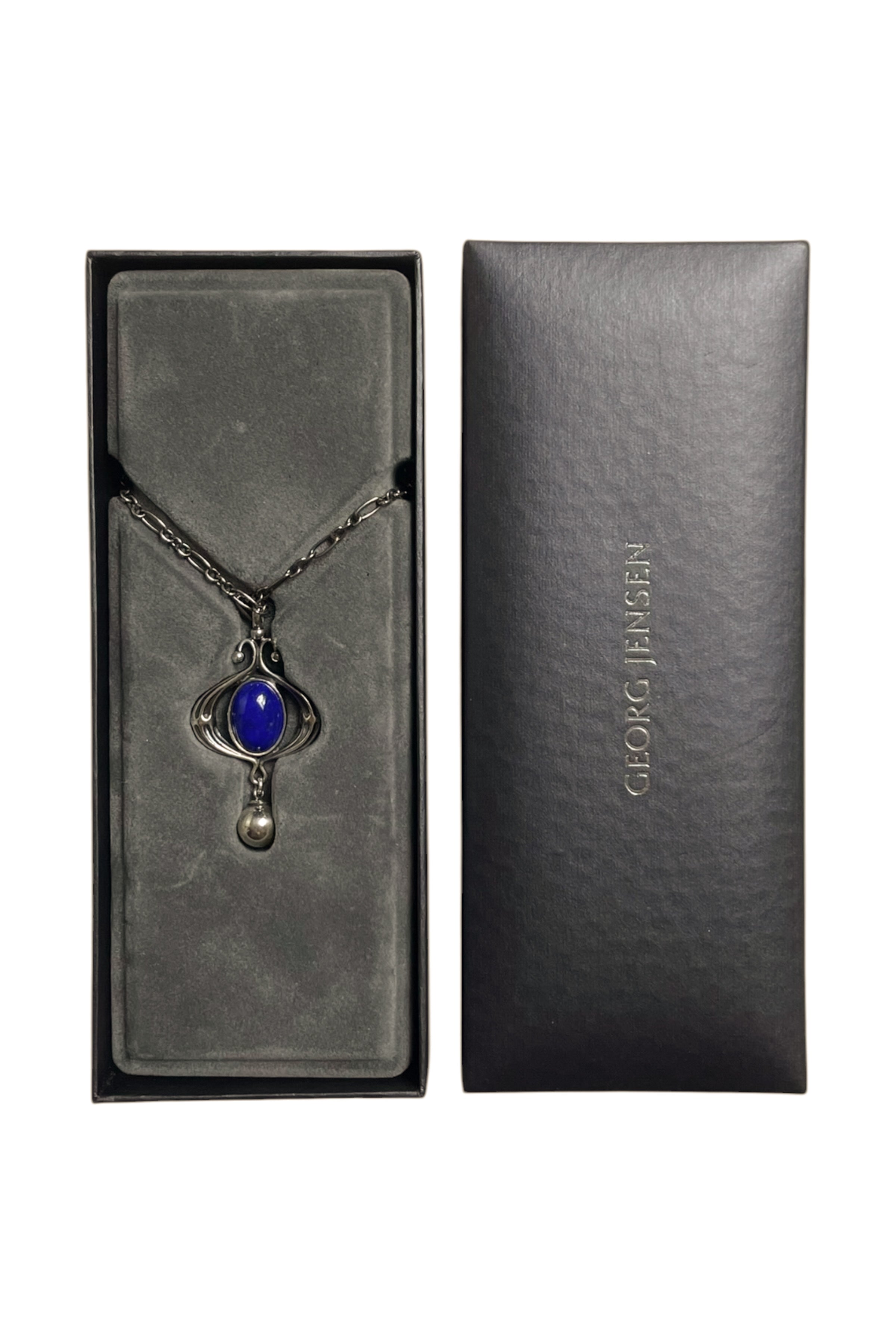 Georg Jensen - Sterling Lapis Lazuli Necklace