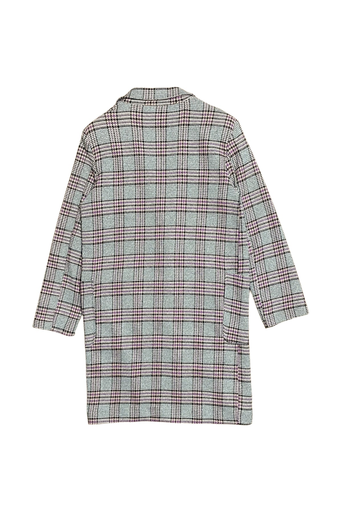 Sleek Chic - Checkered Coat