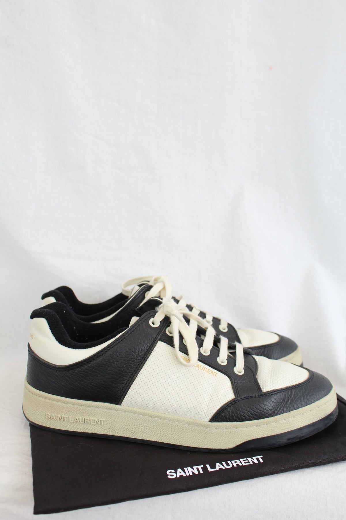 Saint Laurent - SL/61 Perforated Leather Sneaker