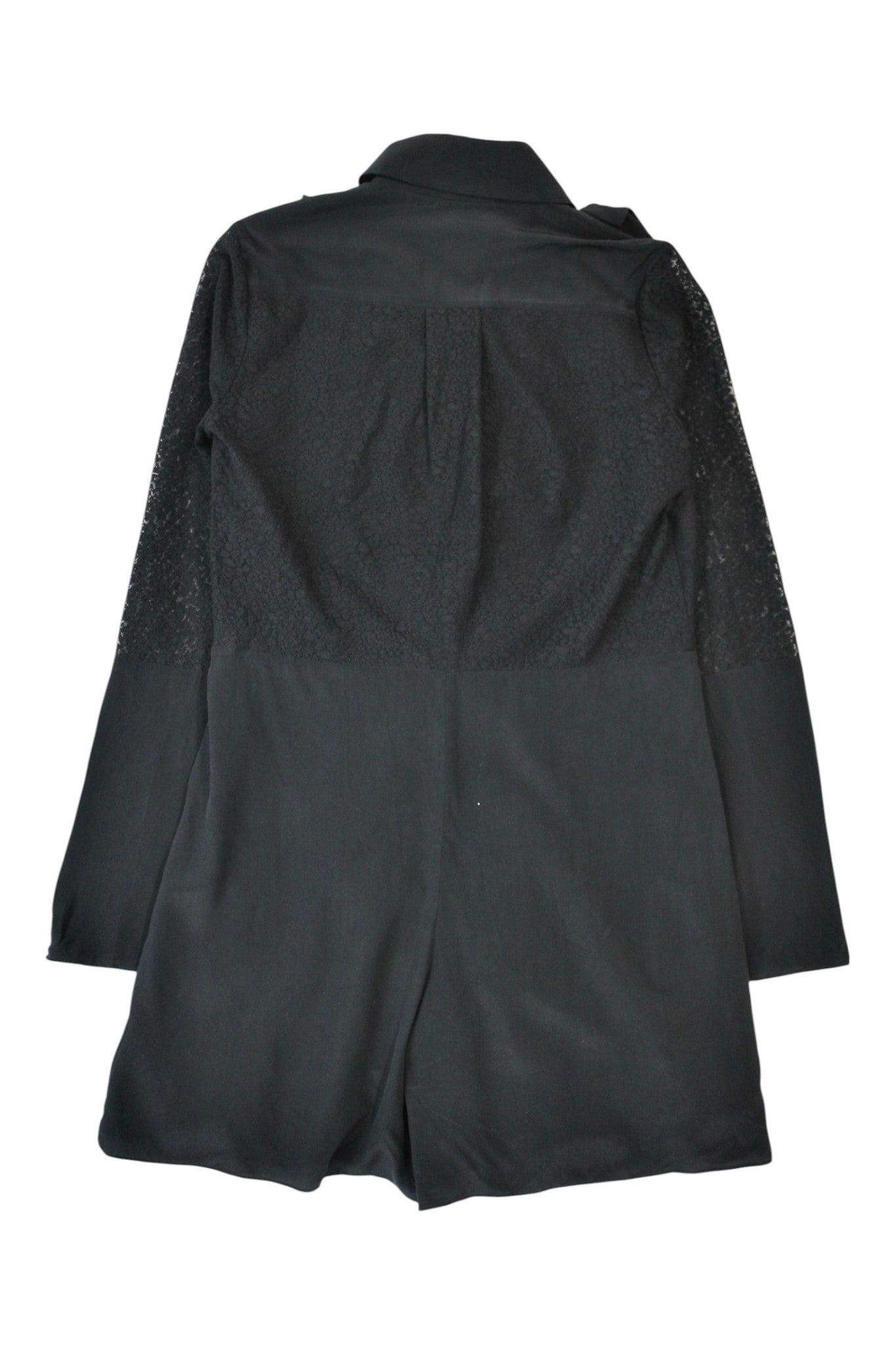 See By Chloe - Silk & Lace Playsuit