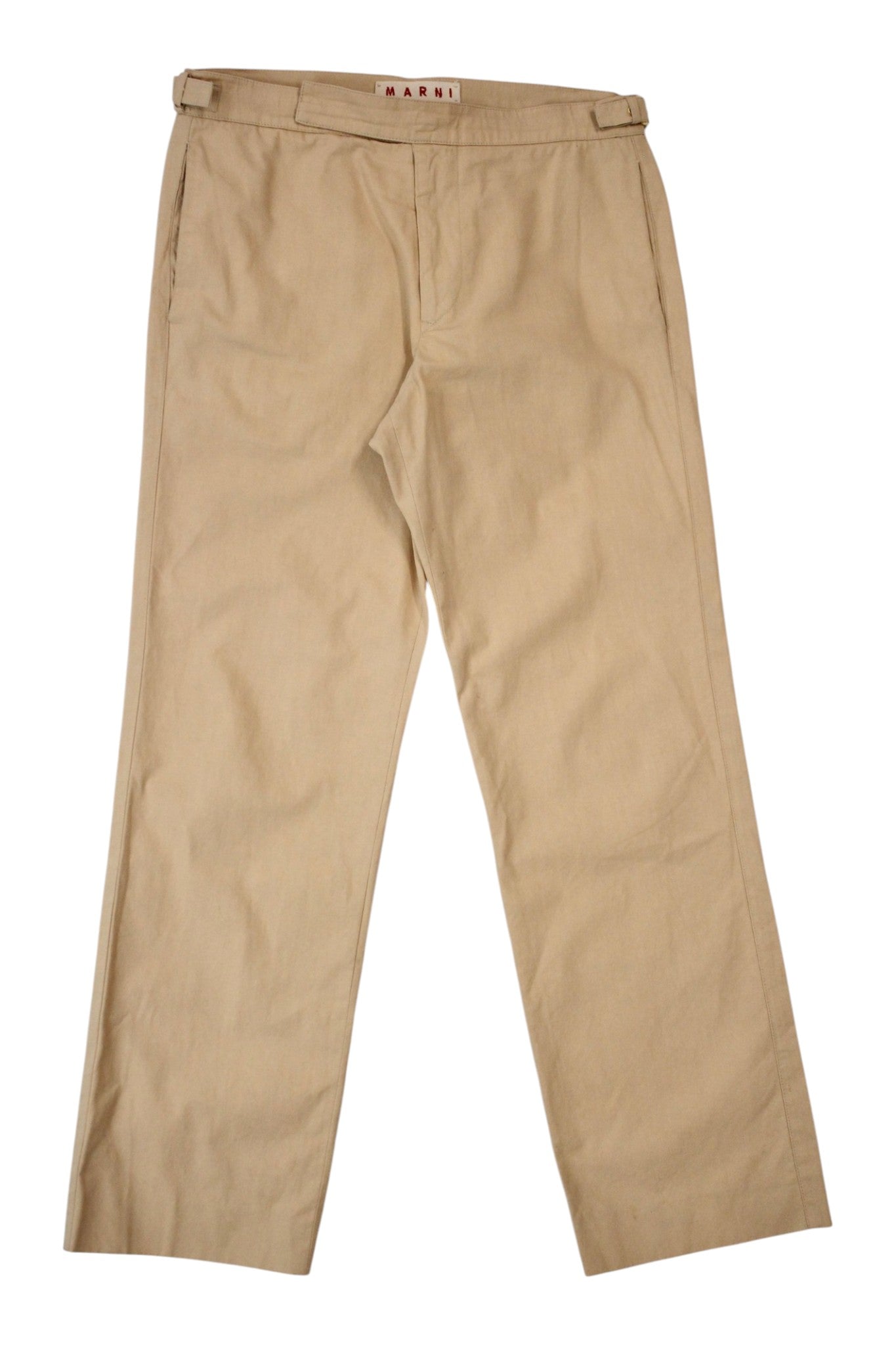 Marni - Cotton Buckle Pants