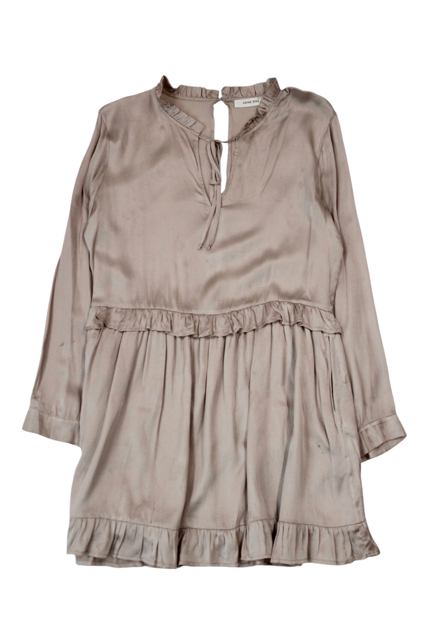 Anine Bing - Silk Mini Dress
