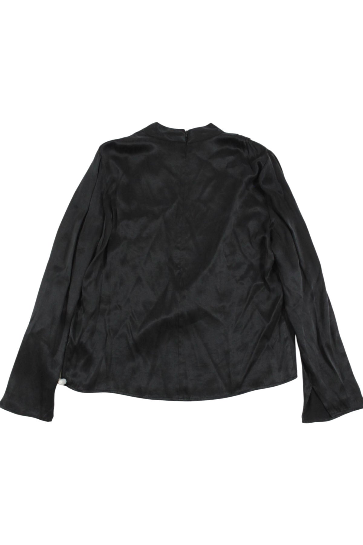 Seed - Long Sleeve Satin Top