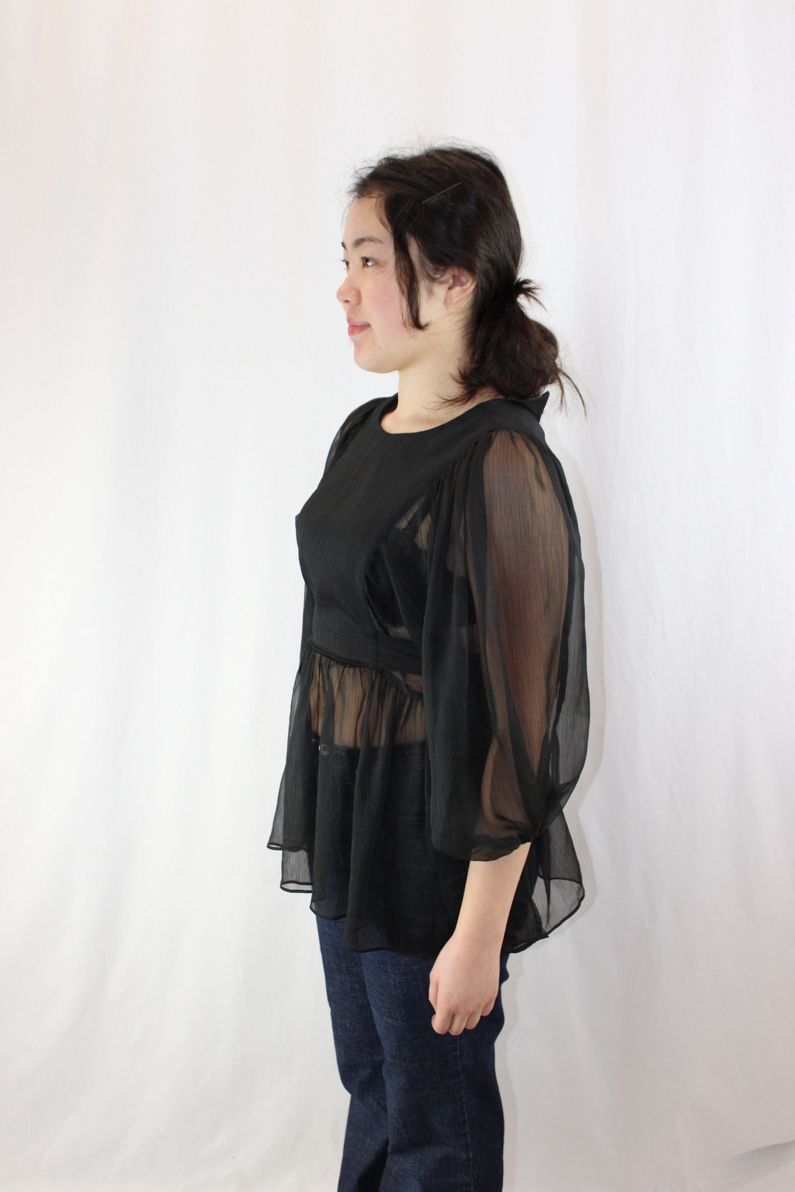 Fate + Becker - Sheer Blouse