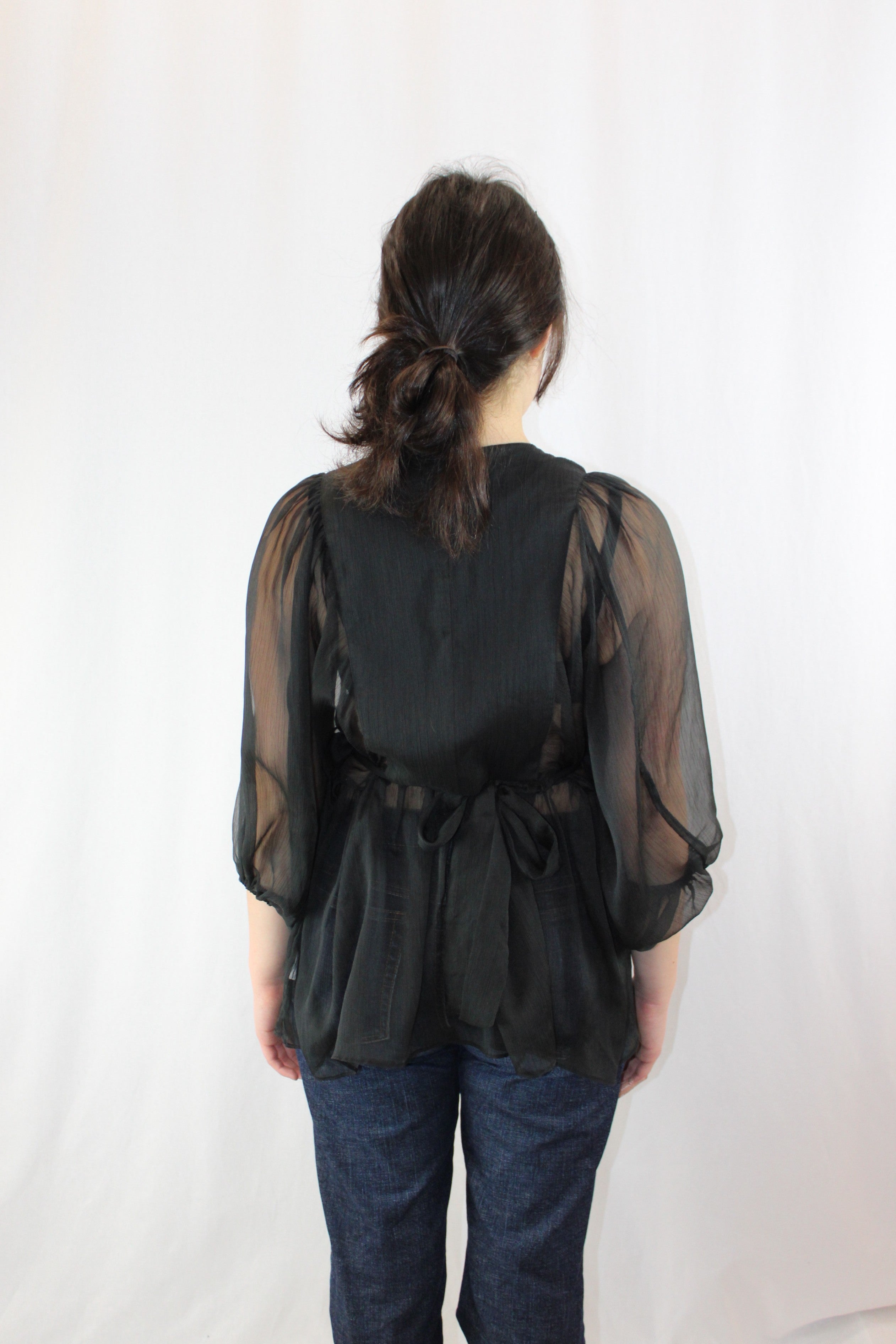 Fate + Becker - Sheer Blouse