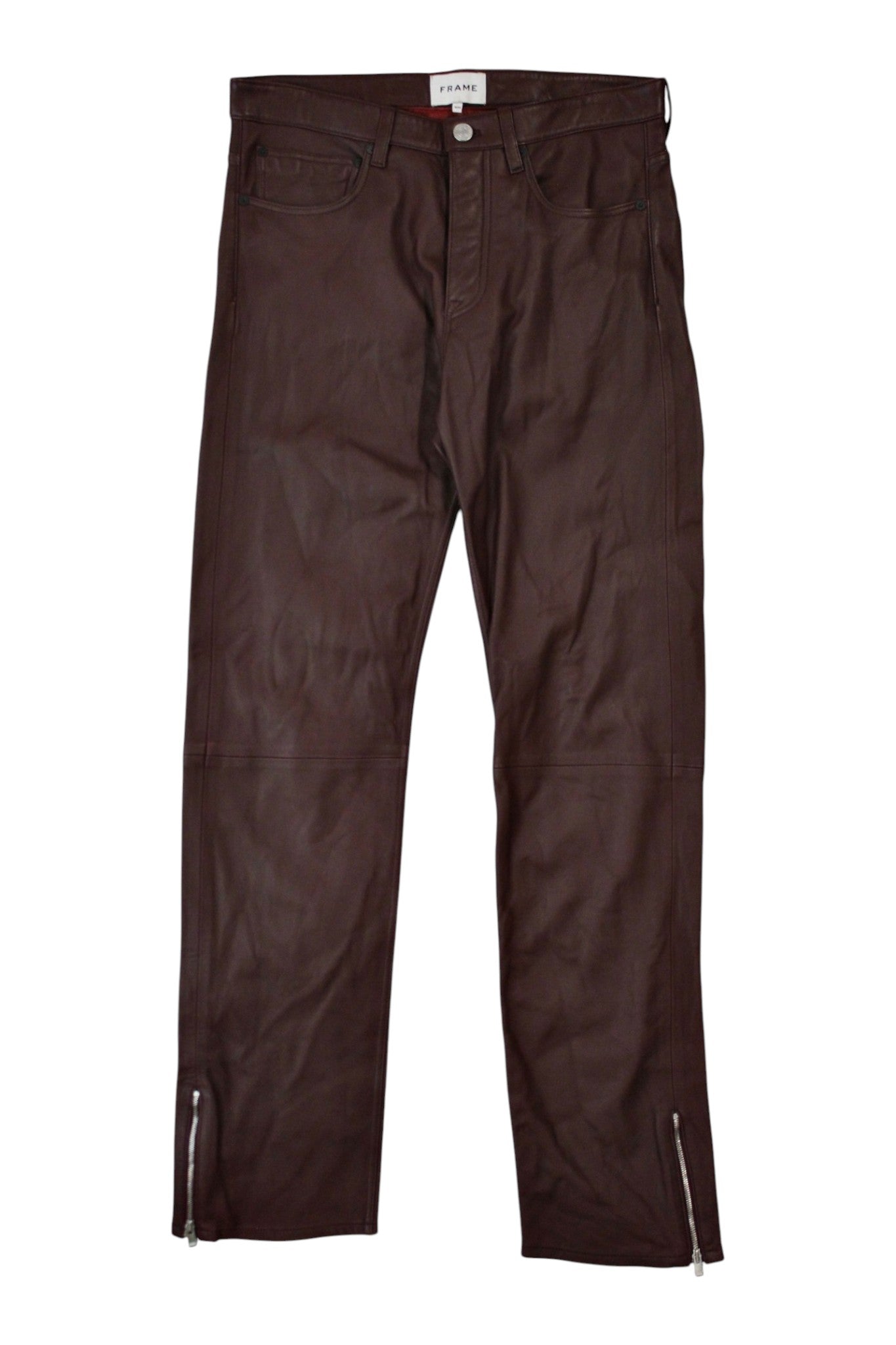 Frame - Lamb Leather Pants