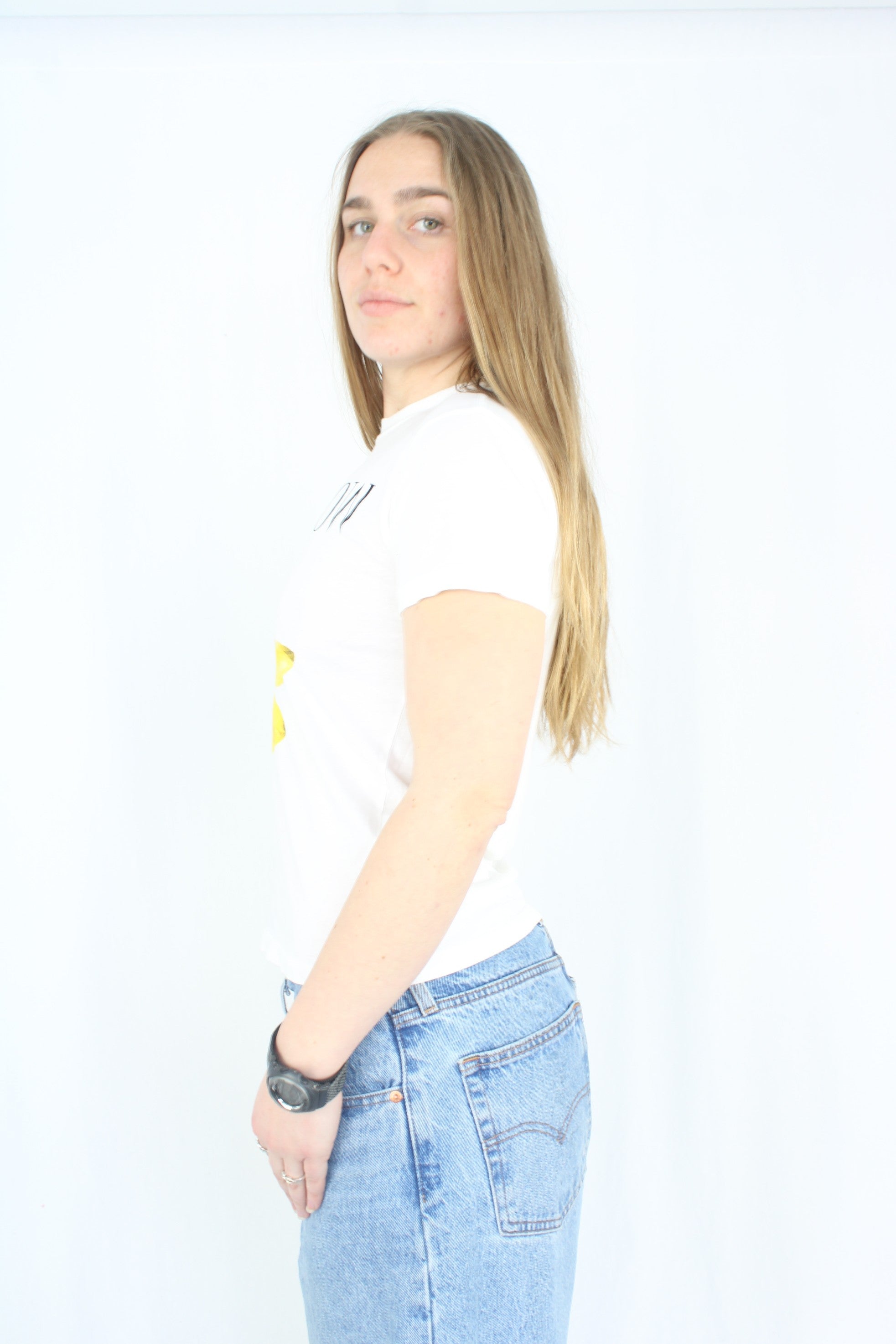 Ganni - Yellow Banana Tee