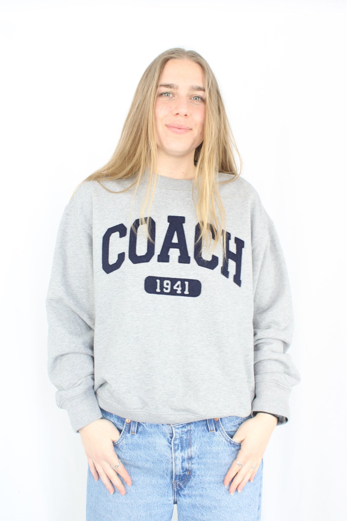 Coach - Sporty Signature Boyfriend Crewneck