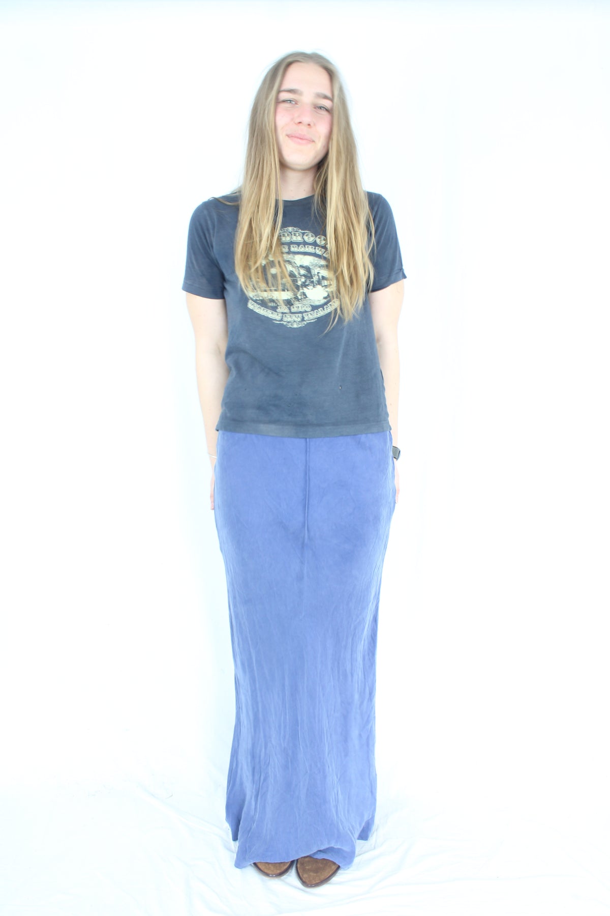Nude Lucy - Cupro Slip Skirt