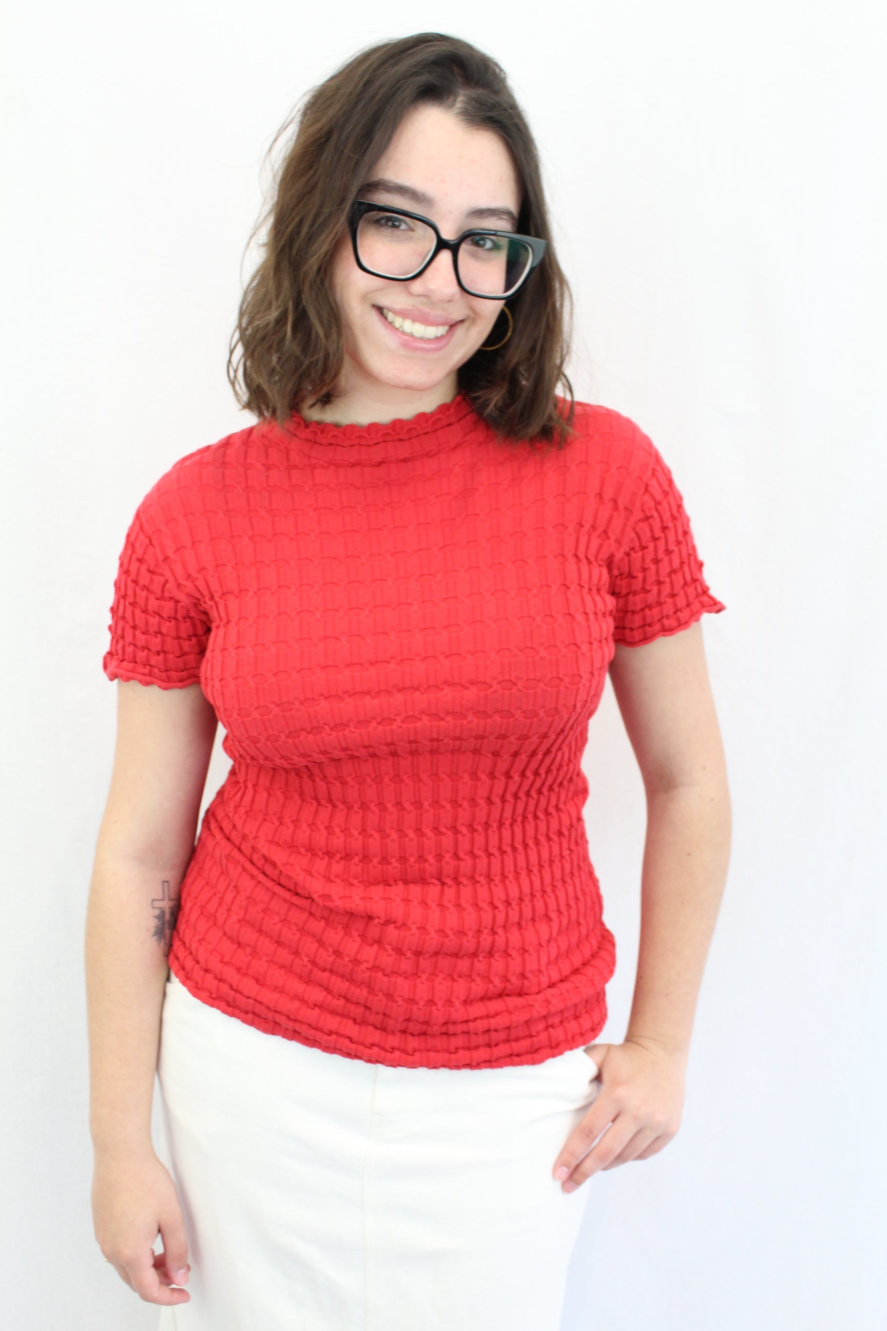 Ruby - Textured Tee