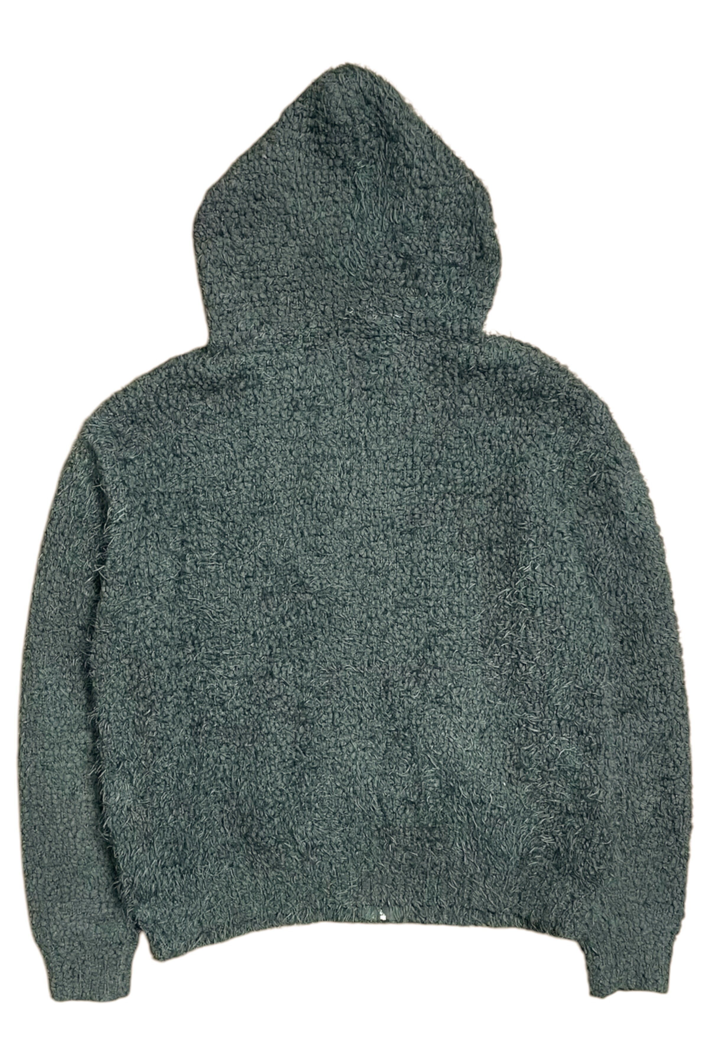 Love Stitch - Hooded Zip Front Cardigan