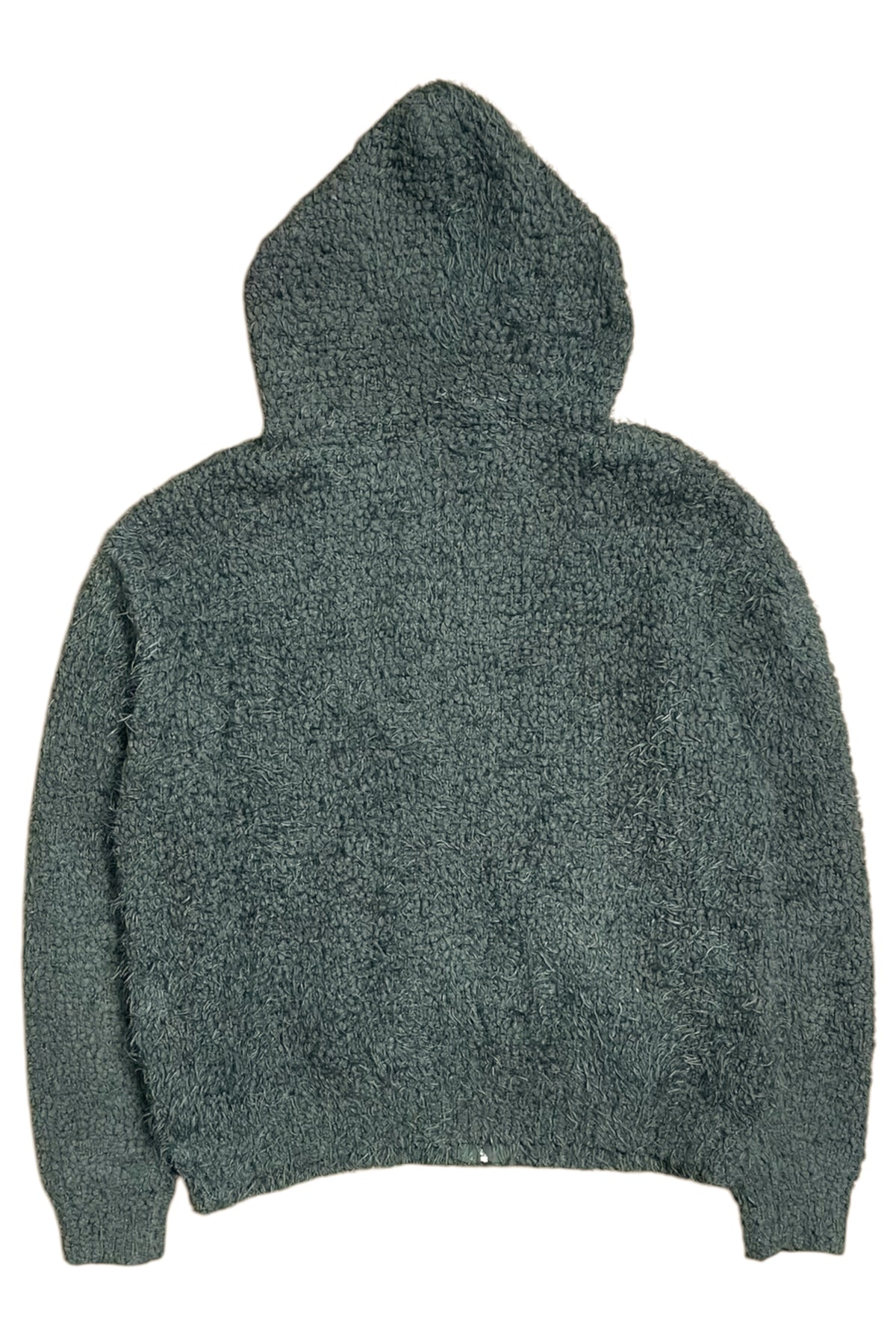 Love Stitch - Hooded Zip Front Cardigan
