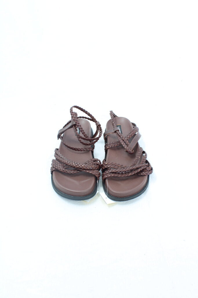 LA Tribe - Braided Strap Sandals