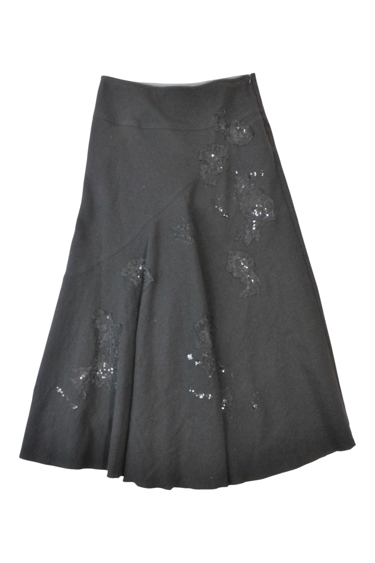 Jigsaw - Wool Midi Skirt