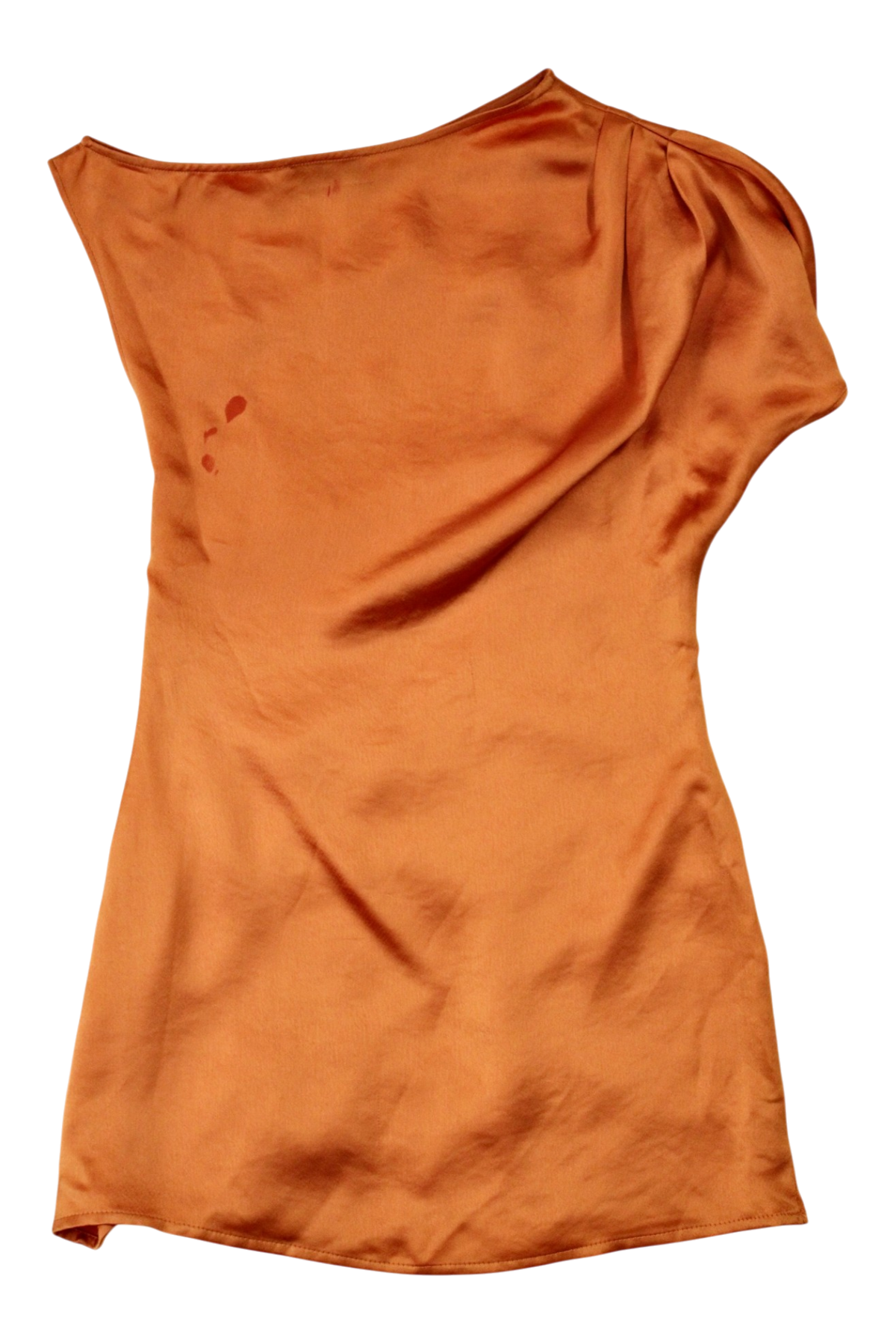 Anna Quan - Asymmetrical Satin Top