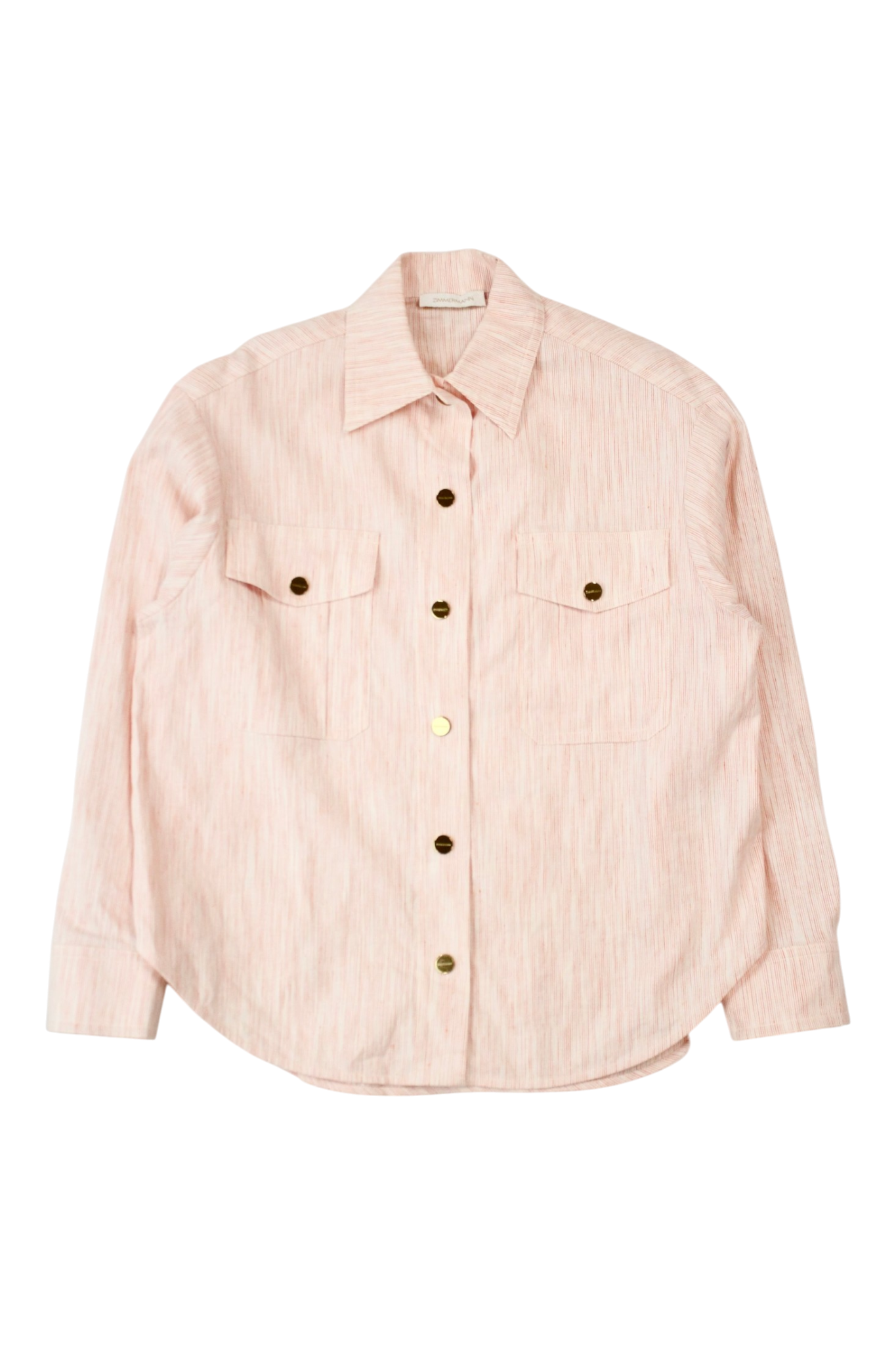Zimmermann - Stripe Linen Blend Shirt