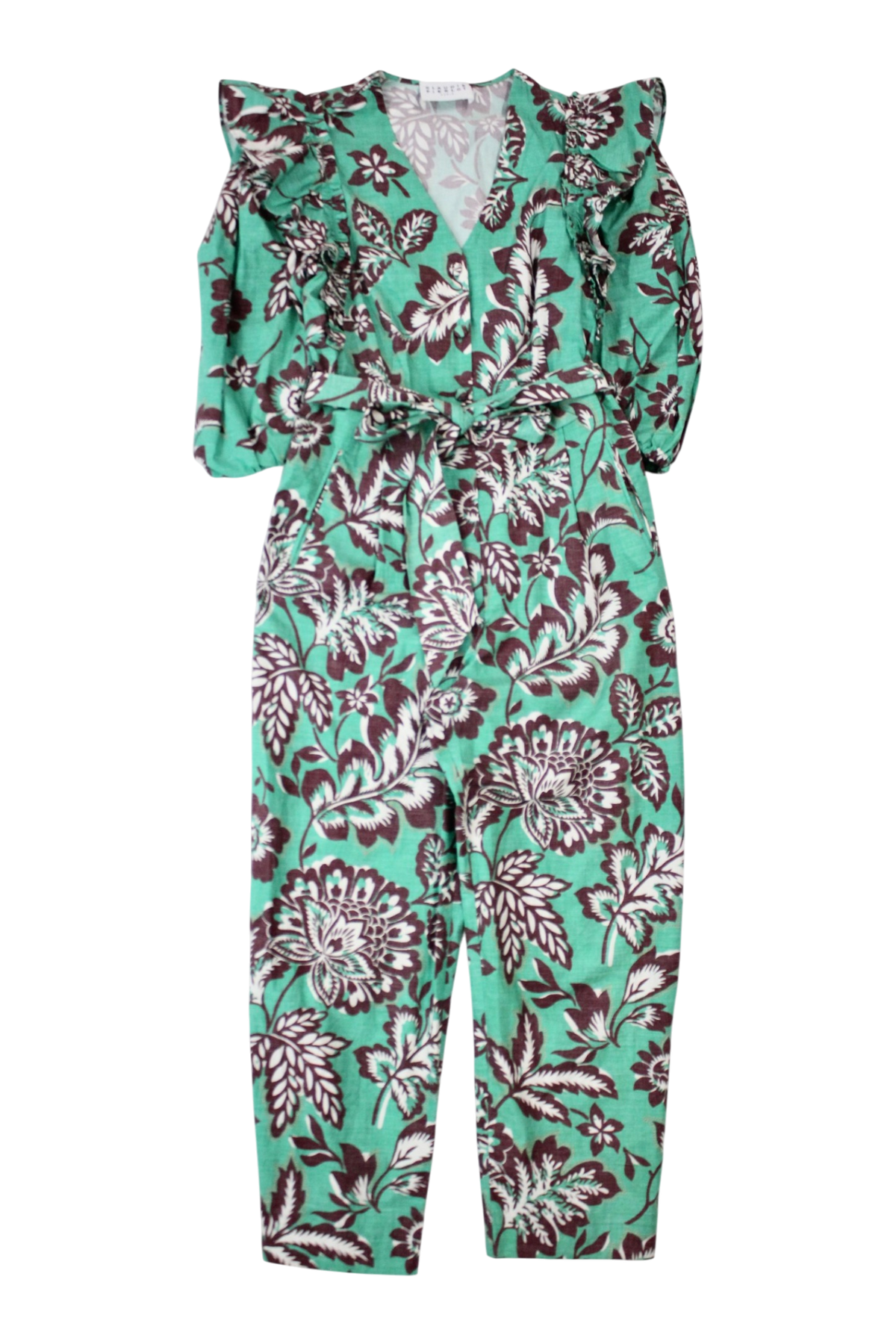 Claudie Pierlot - Printed Cotton Jumpsuit
