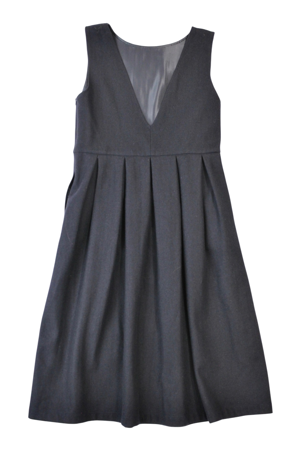 Twenty Seven Names - Wool Pinafore Midi Dress